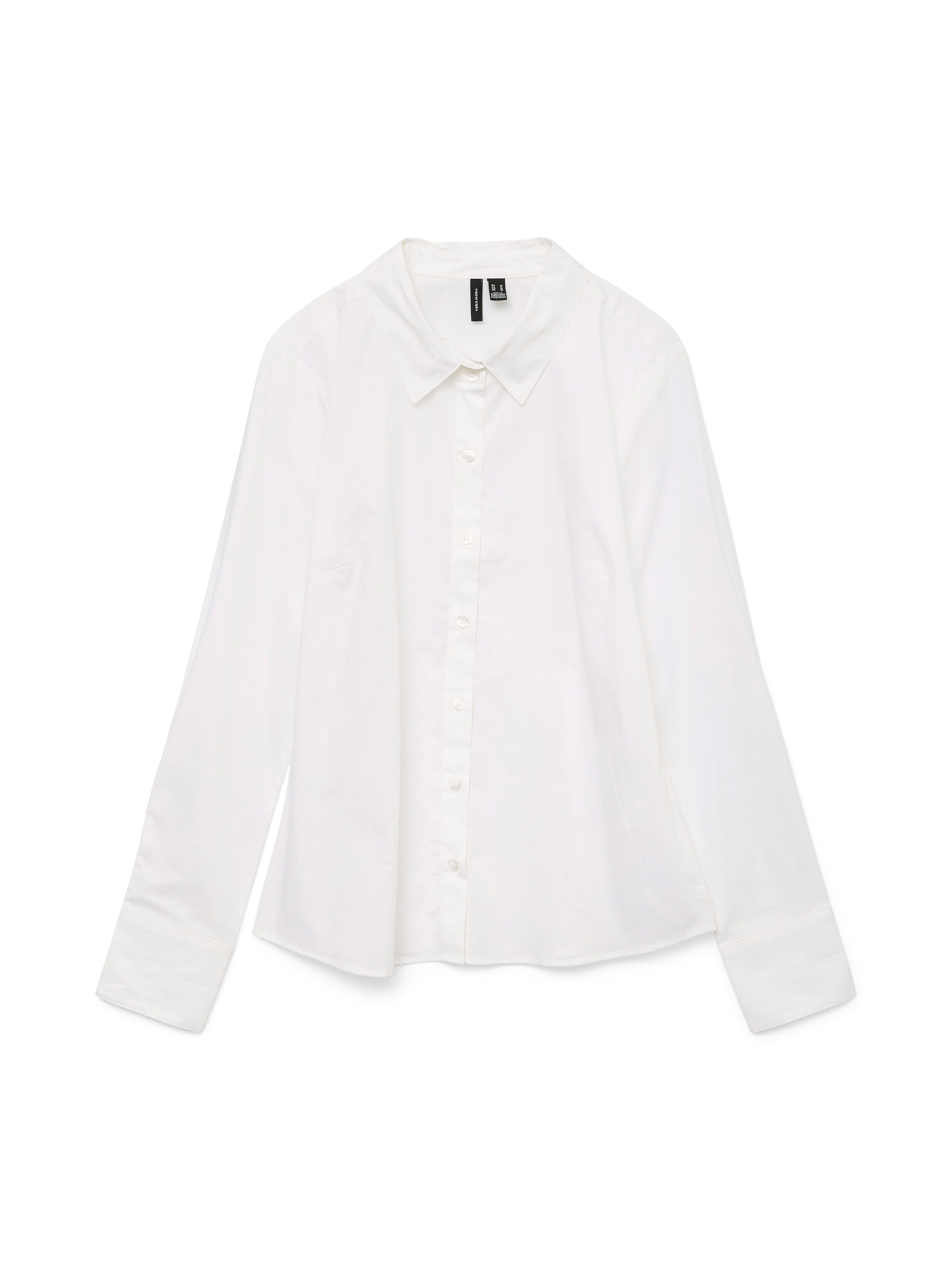 Vero Moda Klassieke blouse VMANNA LS FITTED SHIRT WVN GA NOOS