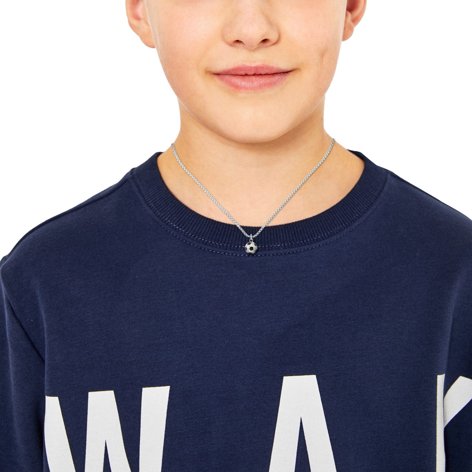s.Oliver RED LABEL Junior Ketting met hanger Voetbal, 2038011