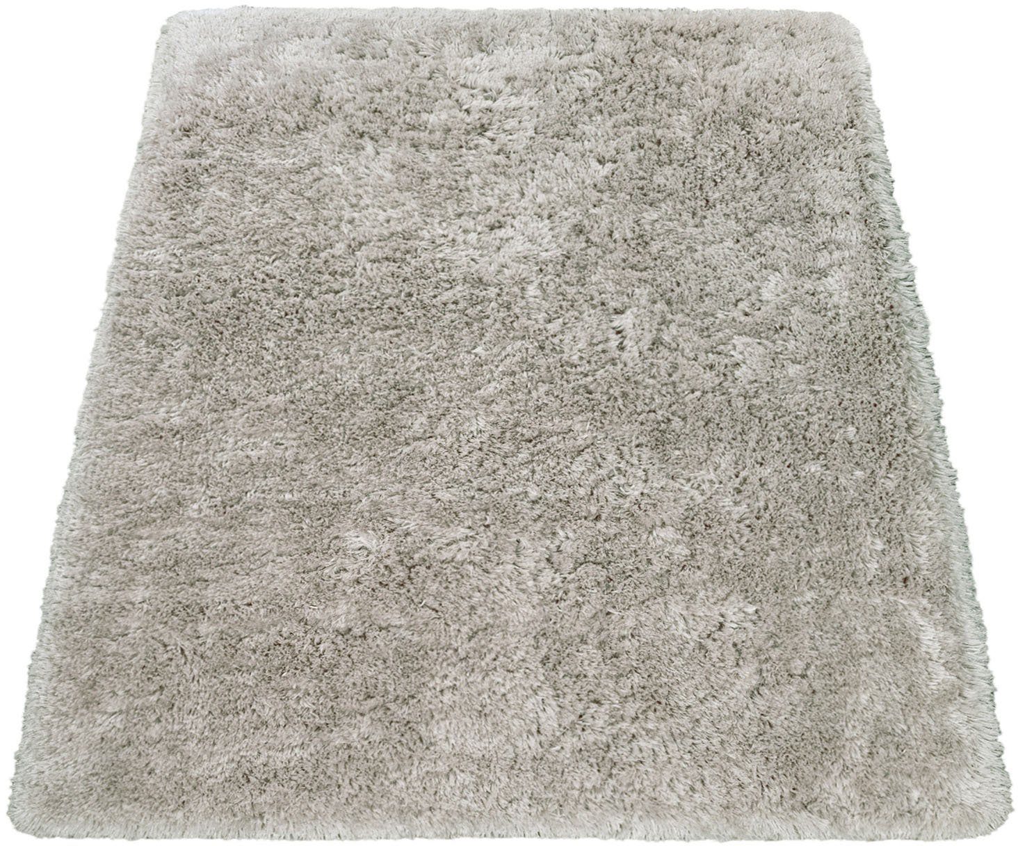 Paco Home Hoogpolig vloerkleed Akumal 930 Shaggy, bijzonder zacht door softgaren, unikleuren moderne vloerkleden grijs