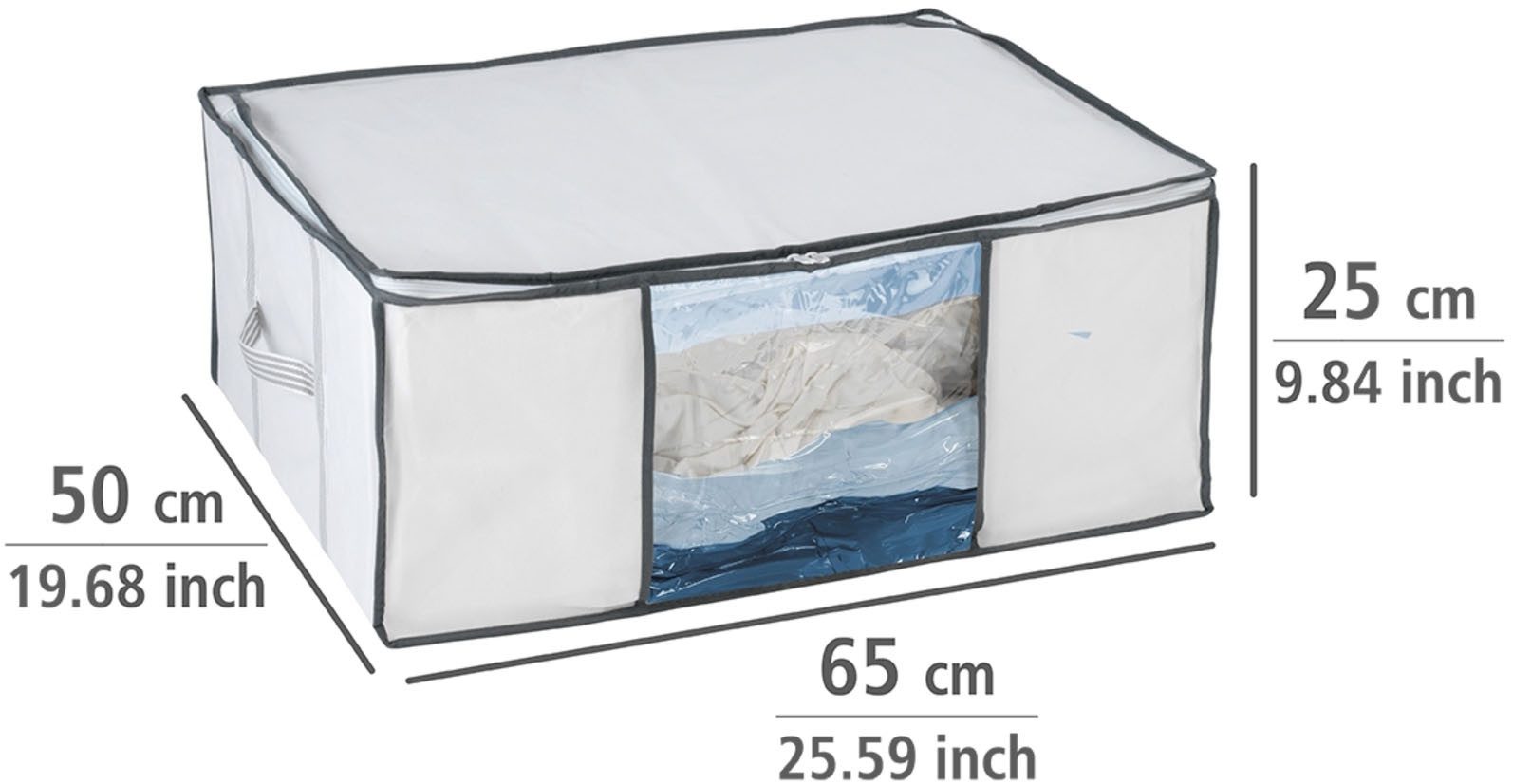 WENKO Onderbedlade Vacuüm-softbox L voor luchtdichte opslag (vacuüm)