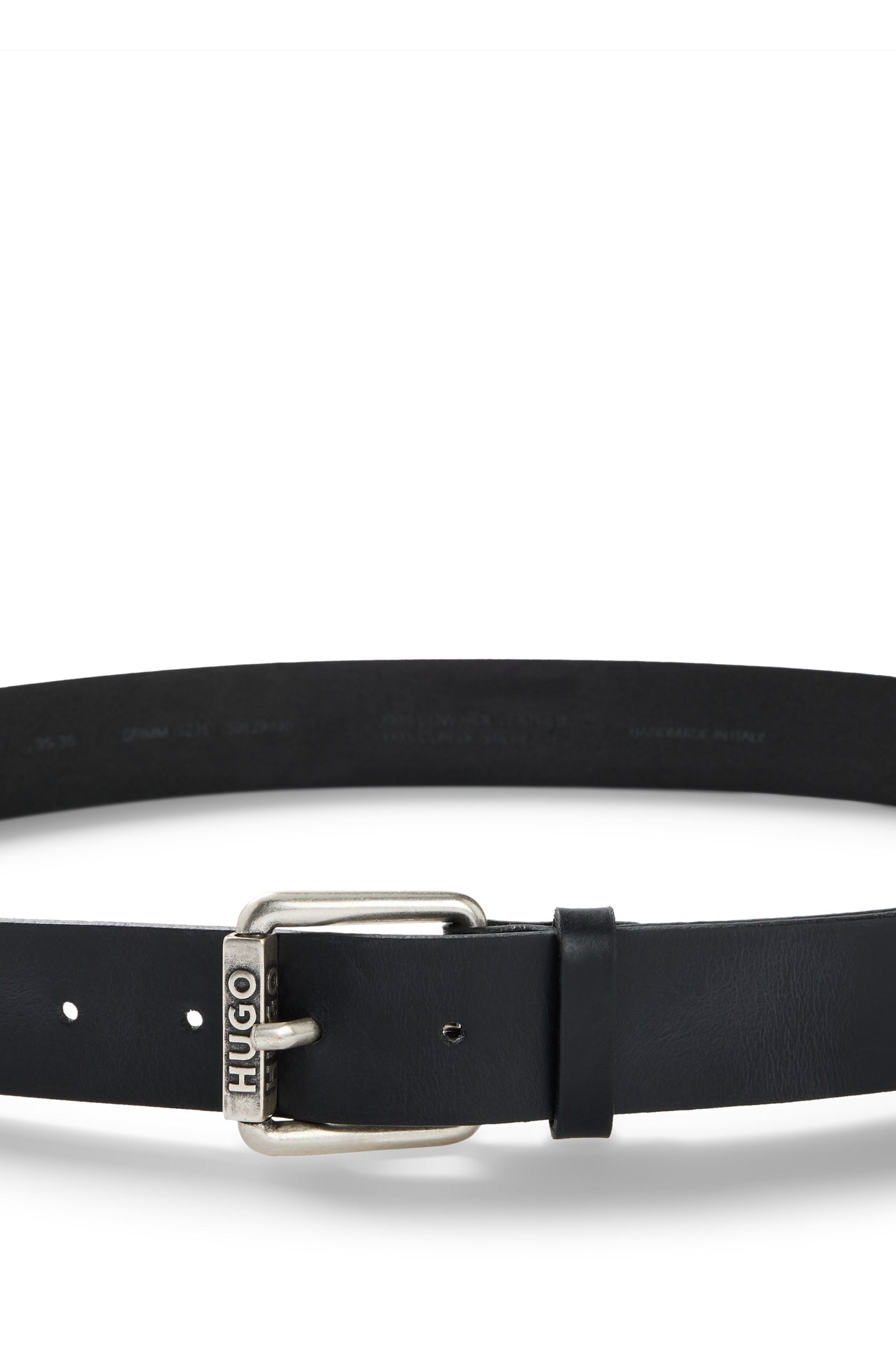 HUGO Leren riem Grimm_Sz35