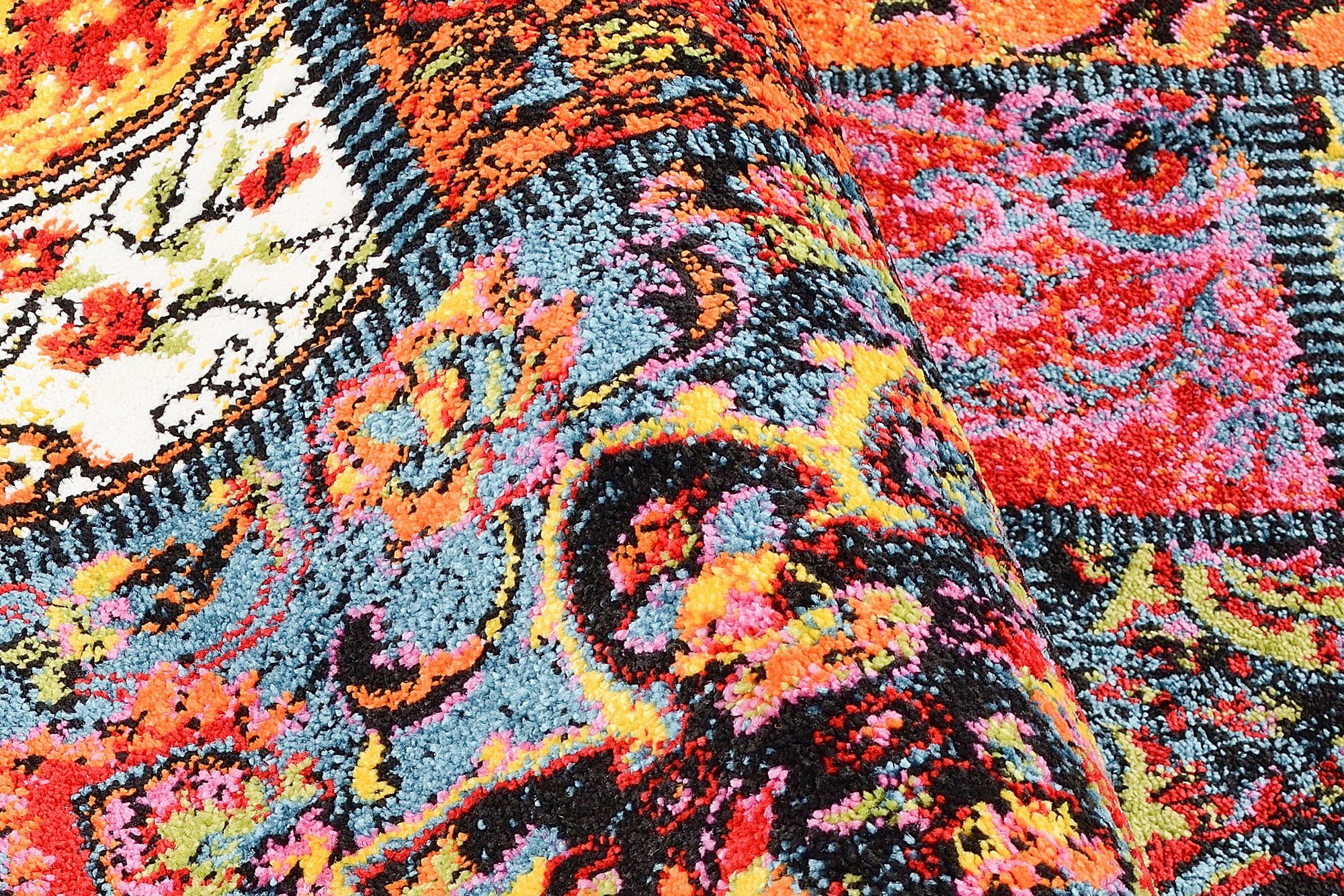 OCI DIE TEPPICHMARKE Vloerkleed HAPPINESS ORI Woonkamer, contrastrijk design