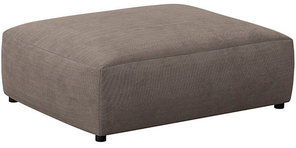 FLEXLUX Poef Lucera modern & gezellig, koudschuim, stalen nosagvering