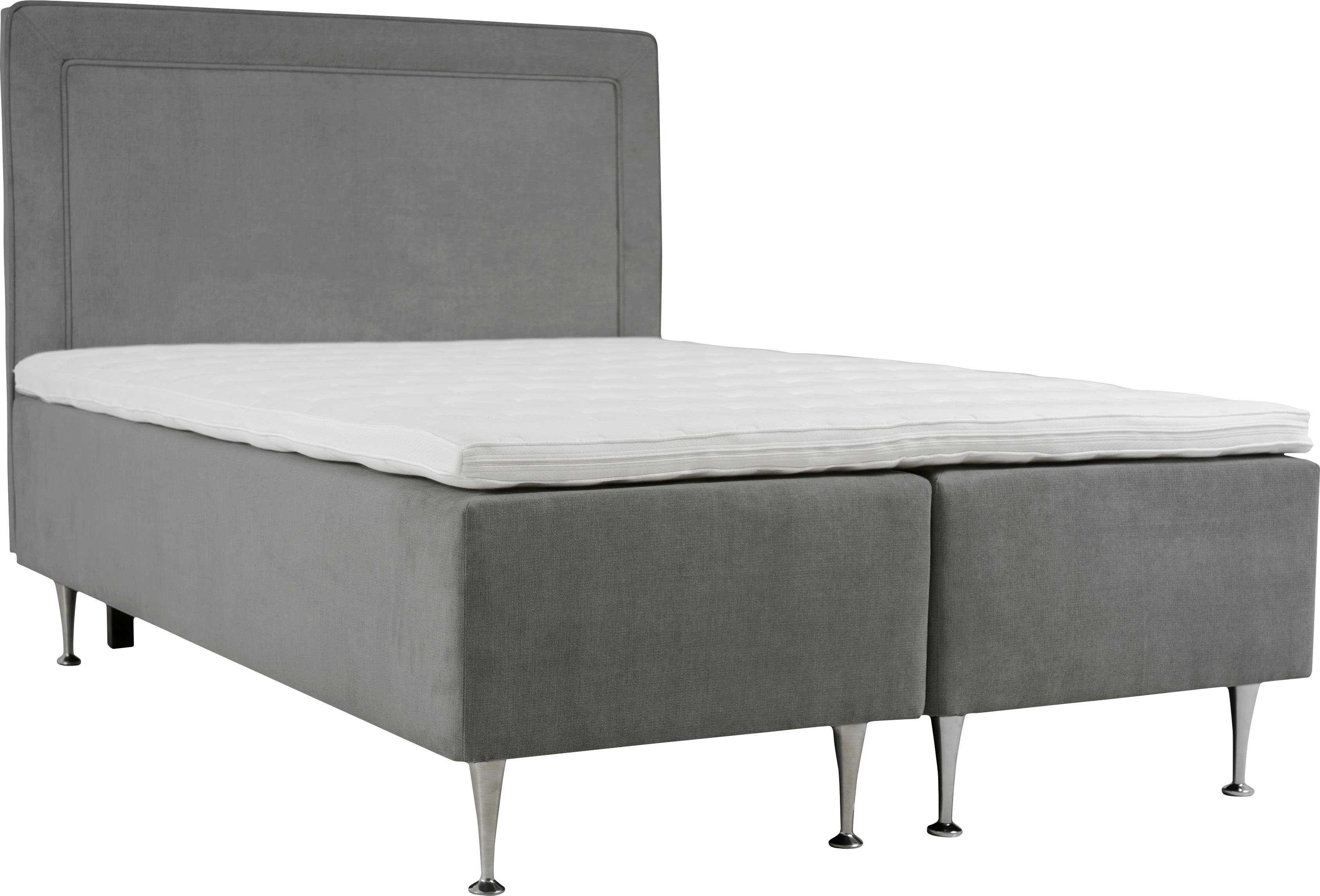 INOSIGN Boxspring Hacer Topmatras, H2 of H3 en in breedte 70,80,90,120,140,160,180 ter keuze