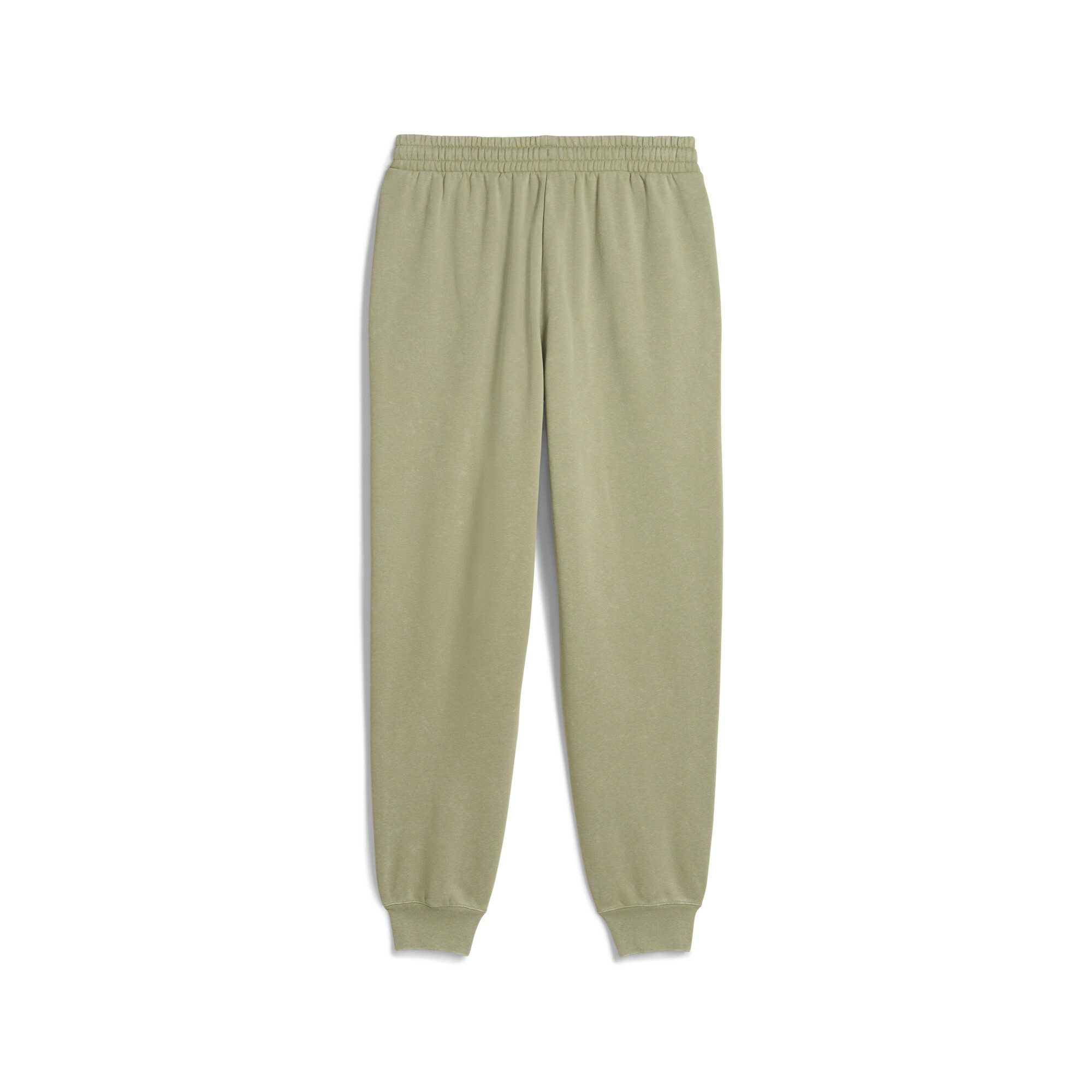 PUMA Trainingsbroek ESS ELEVATED RELAXED WASH SWEATPANTS FL