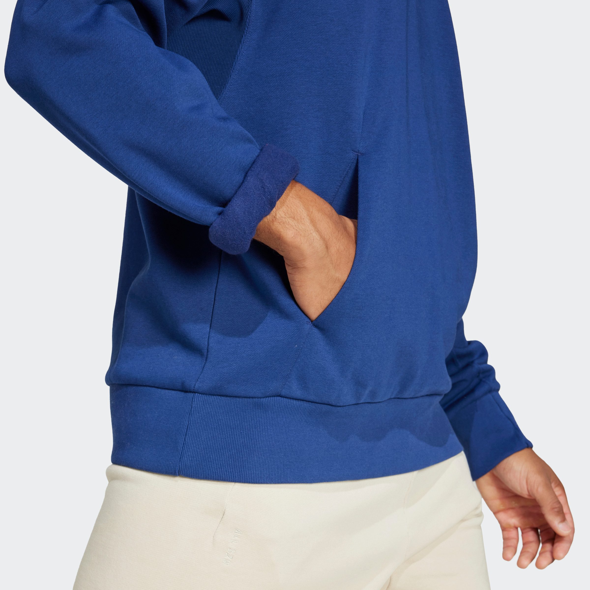 adidas Sportswear Hoodie M A SZN FL HD zacht fleecemateriaal