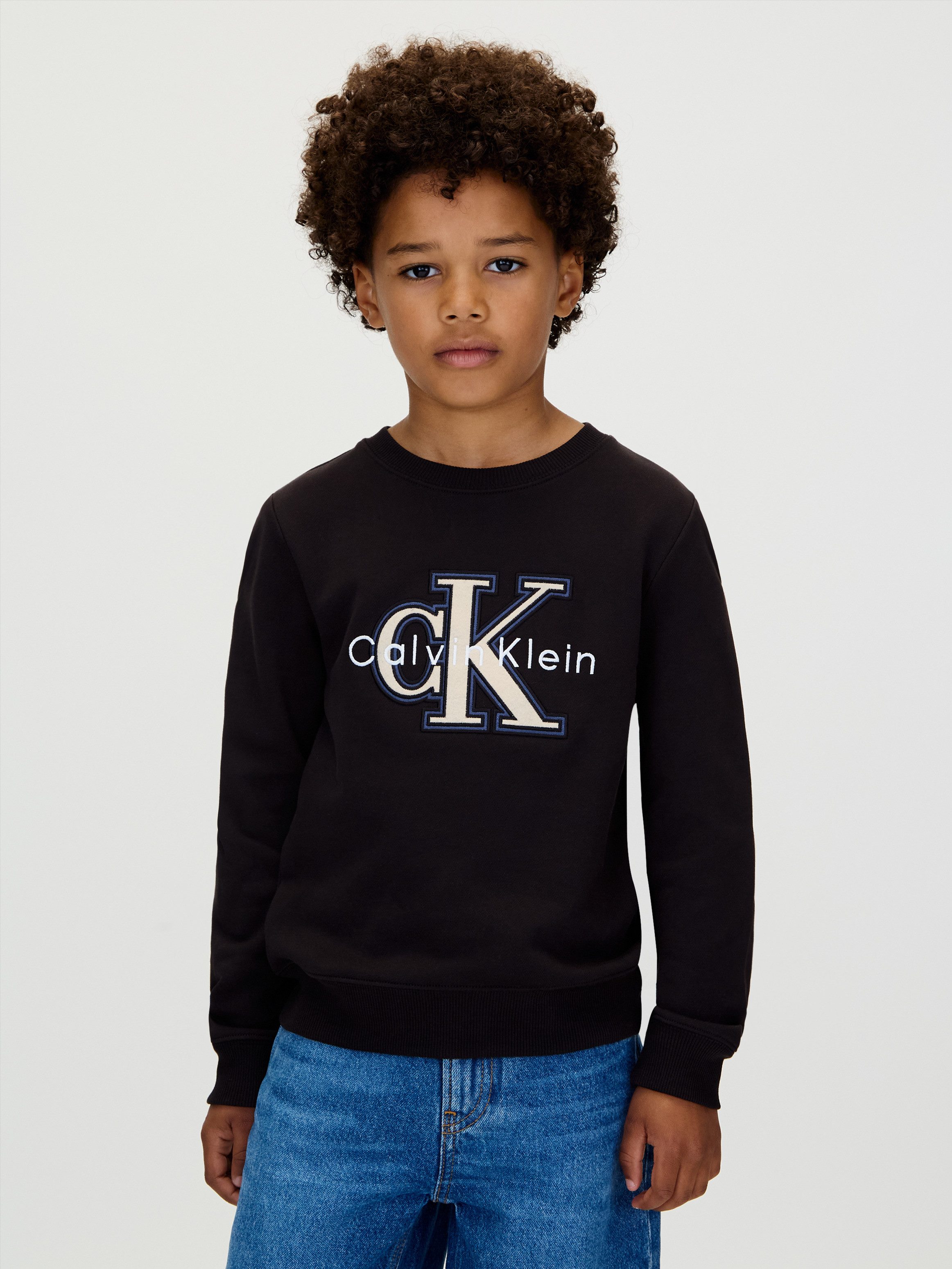Calvin Klein Sweatshirt FESTIVE MONO SWEATSHIRT