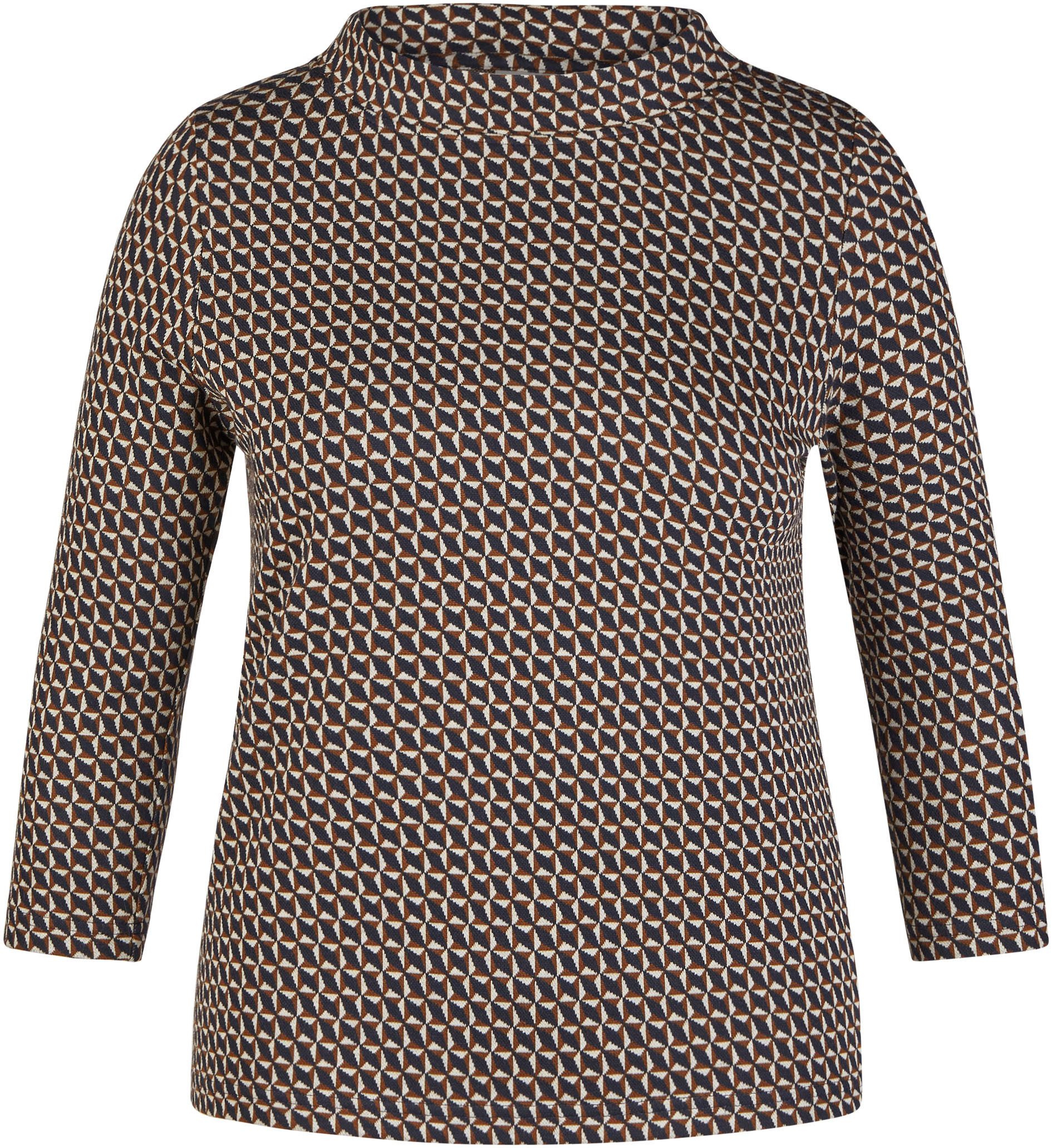 Rabe Shirt met 3-4 mouwen met print all-over