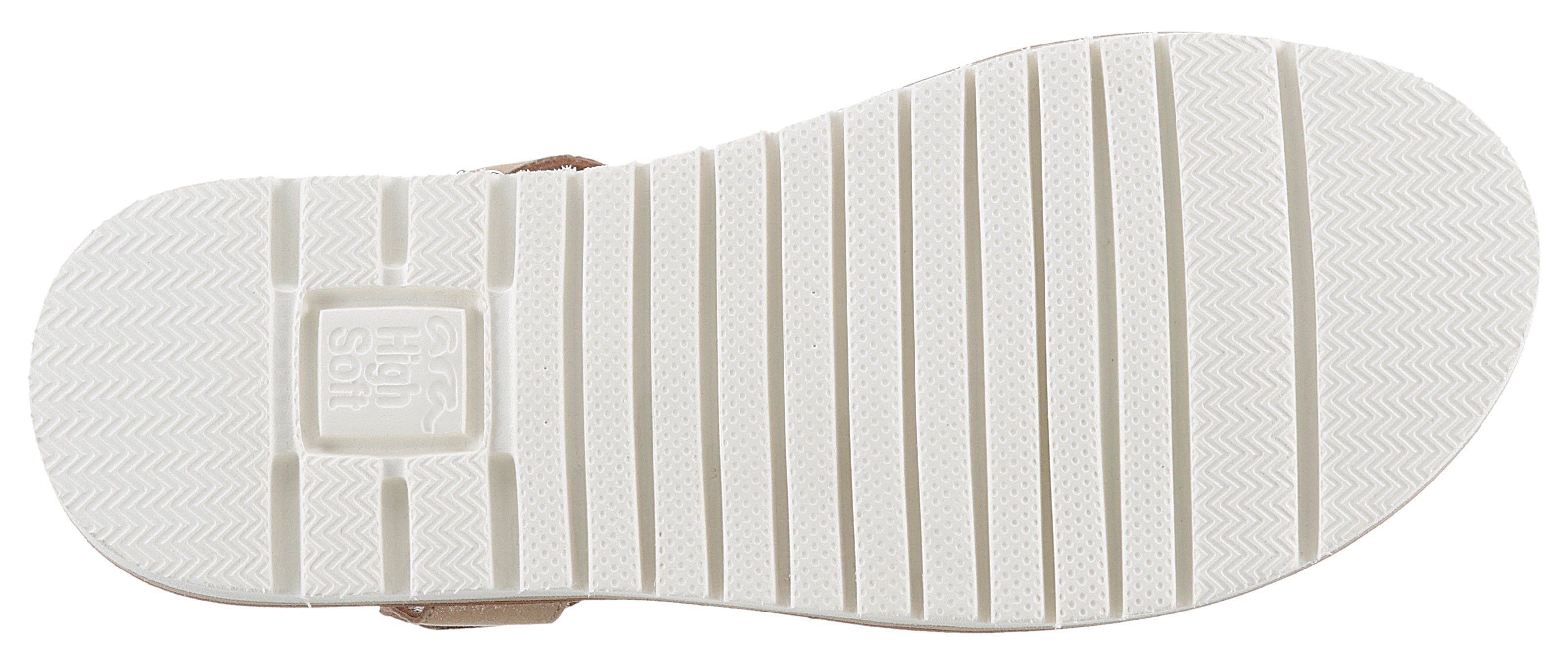 Ara Sandalen KENT , zomerschoen, sandaal, sleehak, met klittenbandsluitingen, g-breedte