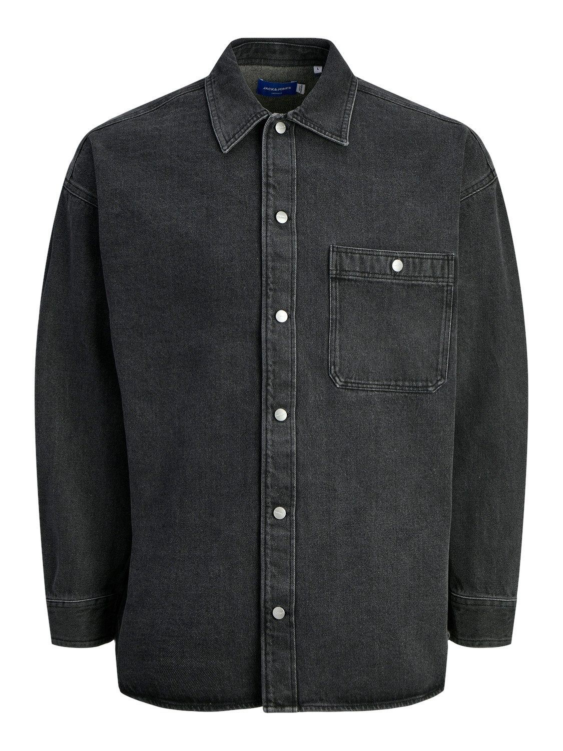 Jack & Jones Overhemd met lange mouwen JORSANTORINI DENIM OVERSHIRT LS SN
