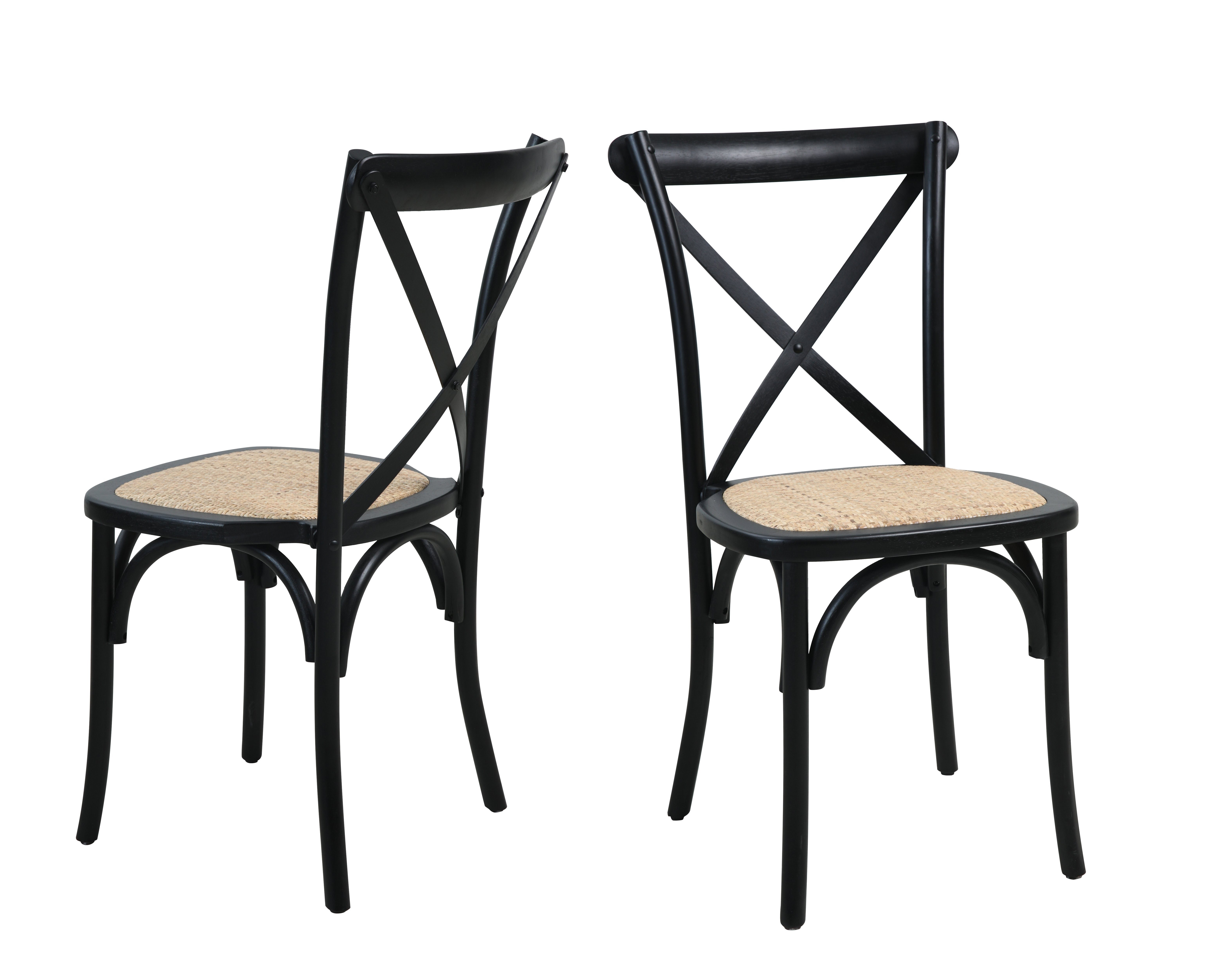 SIT Rotanstoel stapelbaar (set, 2 stuks)