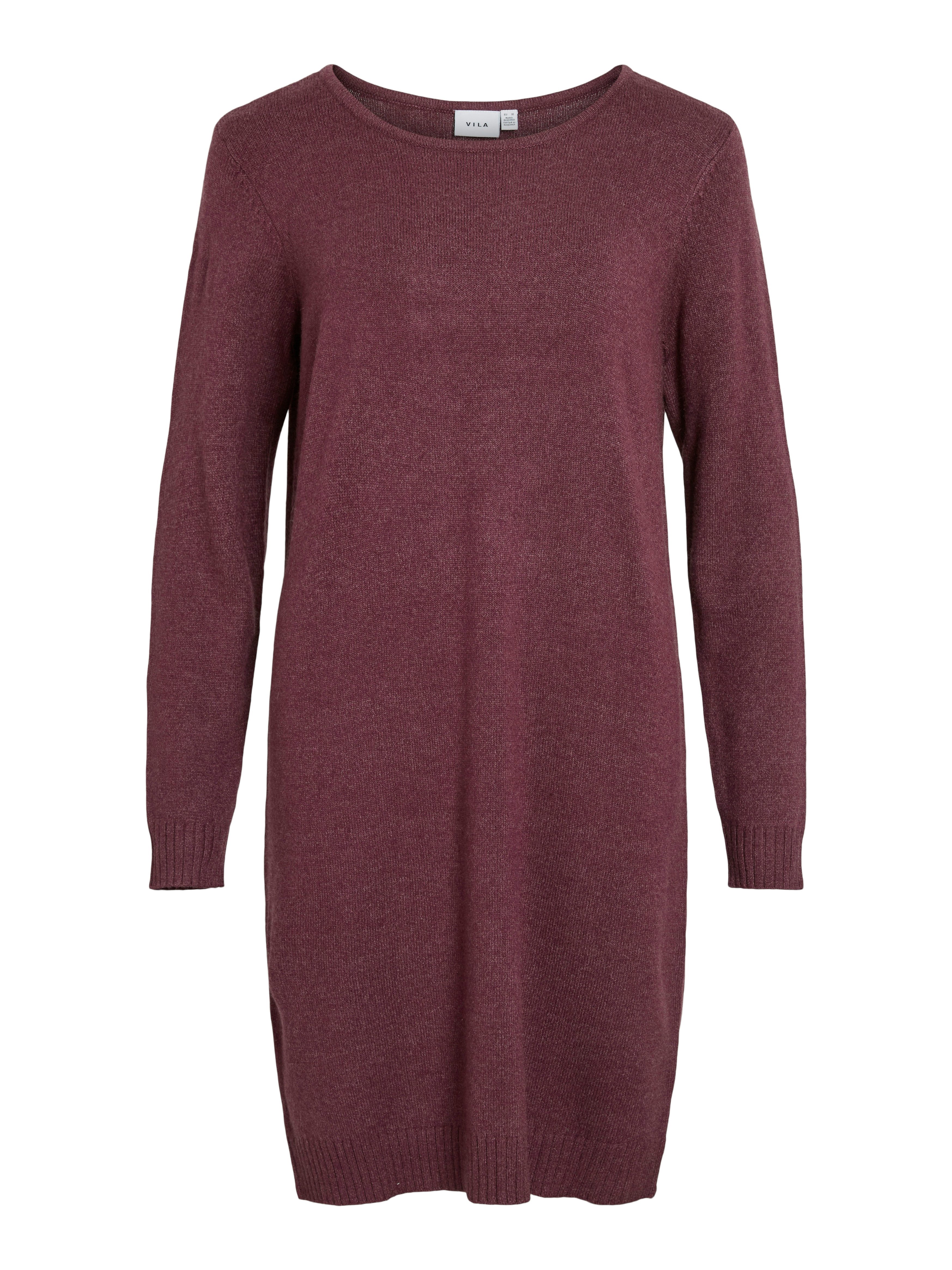Vila Gebreide jurk VIRIL L/S KNIT DRESS - NOOS