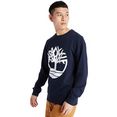 timberland sweater blauw