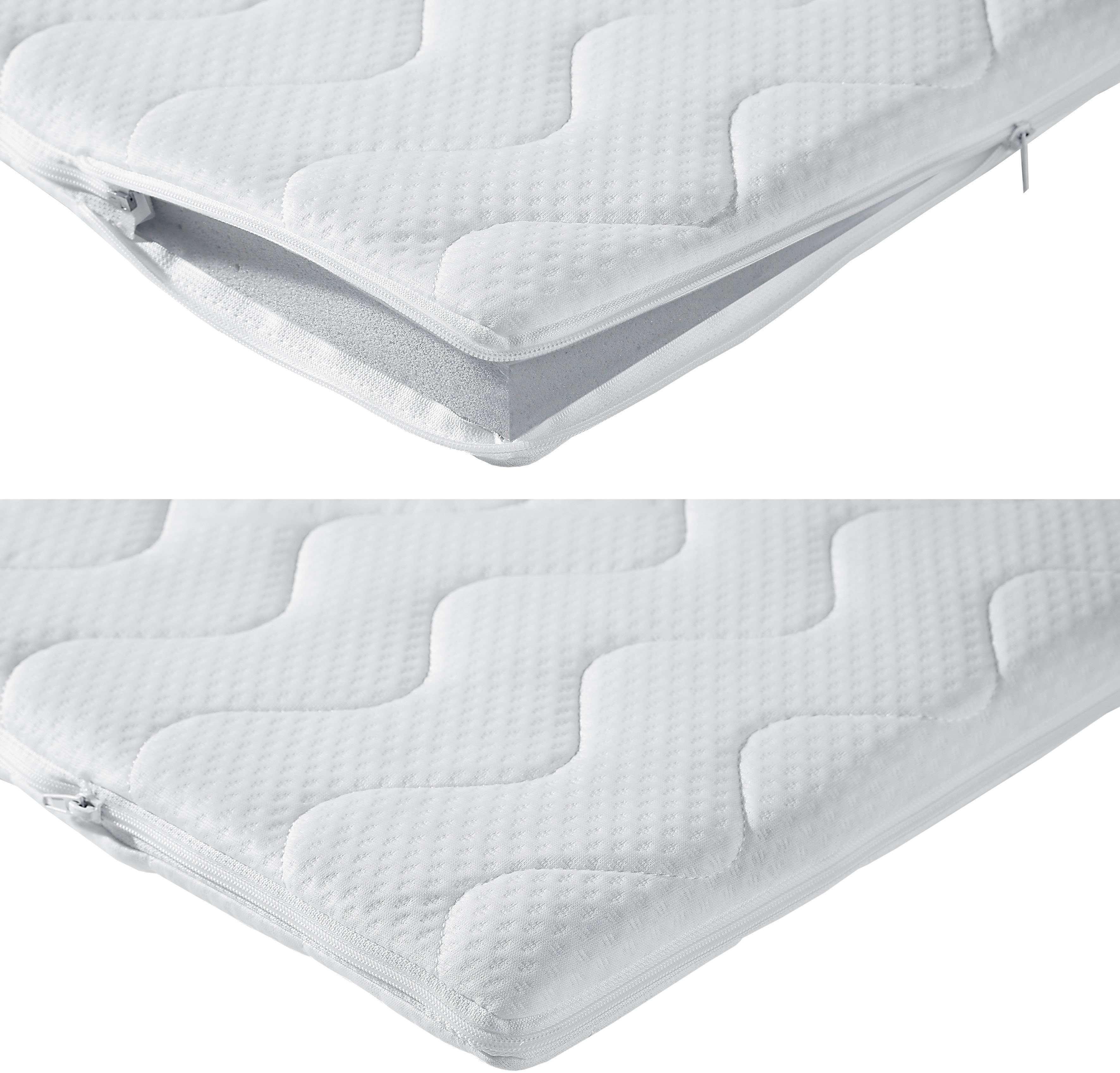 Home affaire Boxspring Fargo inclusief topper, in 3 soorten matrassen, in fluweel of structuurstof