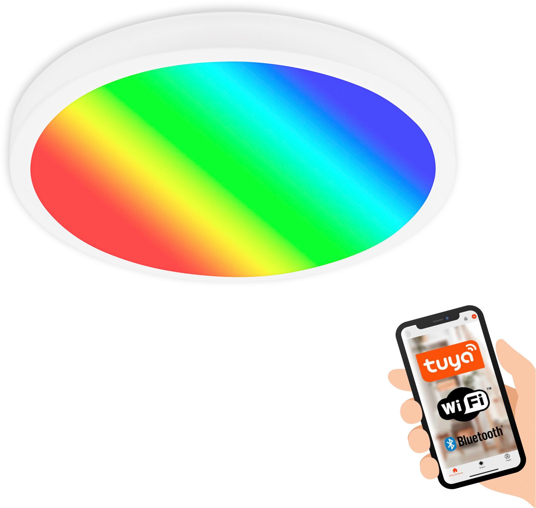 Briloner Leuchten Plafondlamp RUNA plafondlampen