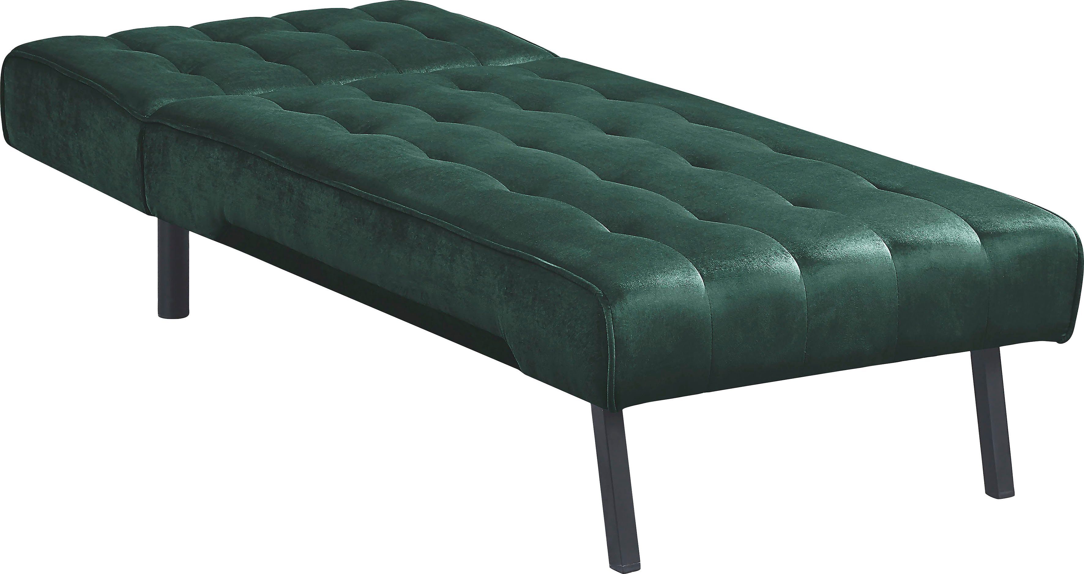 ATLANTIC home collection Relaxstoel Pierre met 3-voudige blokkeerfunctie achter, met golfvering