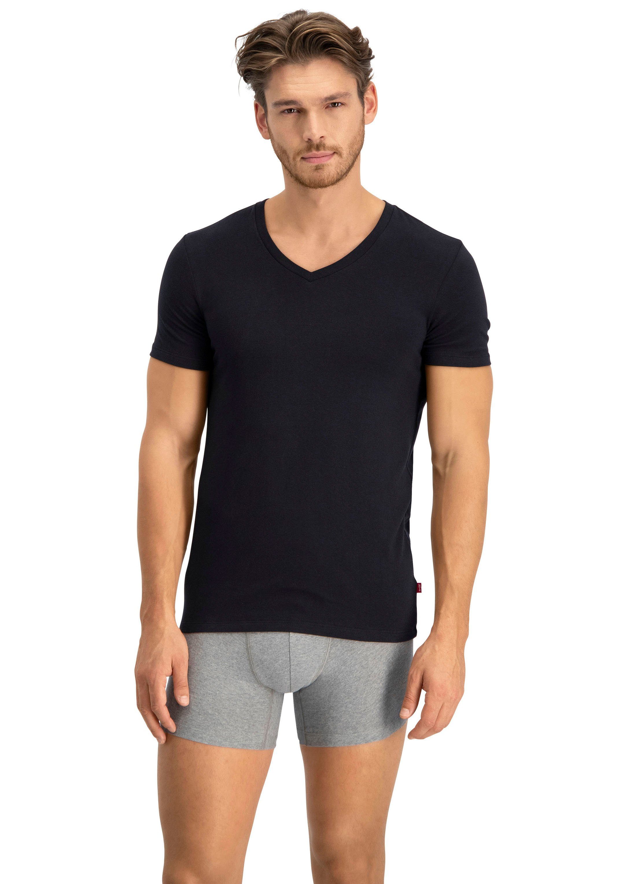 Levi's® T-shirt met brede logoband (Set van 2)