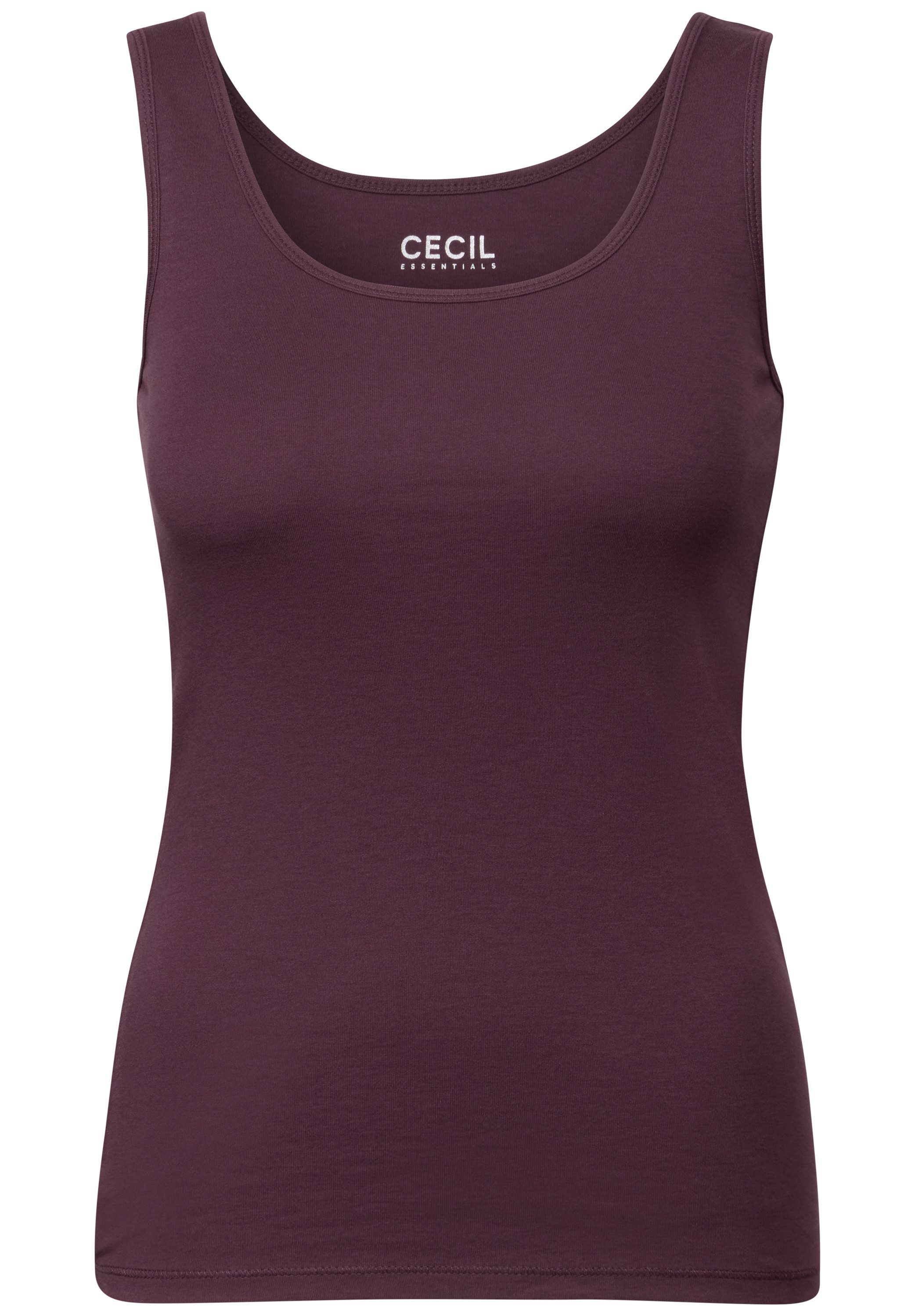 Cecil Top Stijl Linda met diepe ronde hals