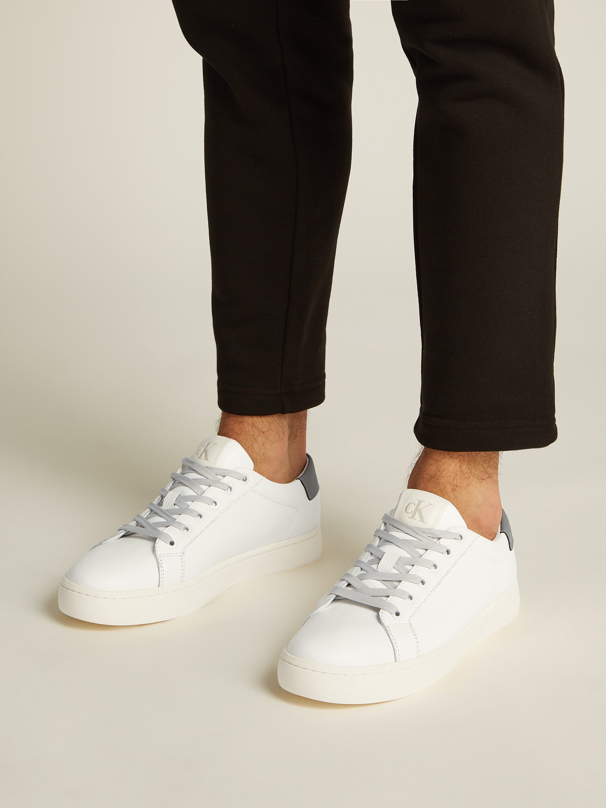 Calvin Klein Sneakers CLASSIC CUPSOLE LOW OHB vrijetijdsschoen, lage schoen, veterschoen in klassieke uitstraling