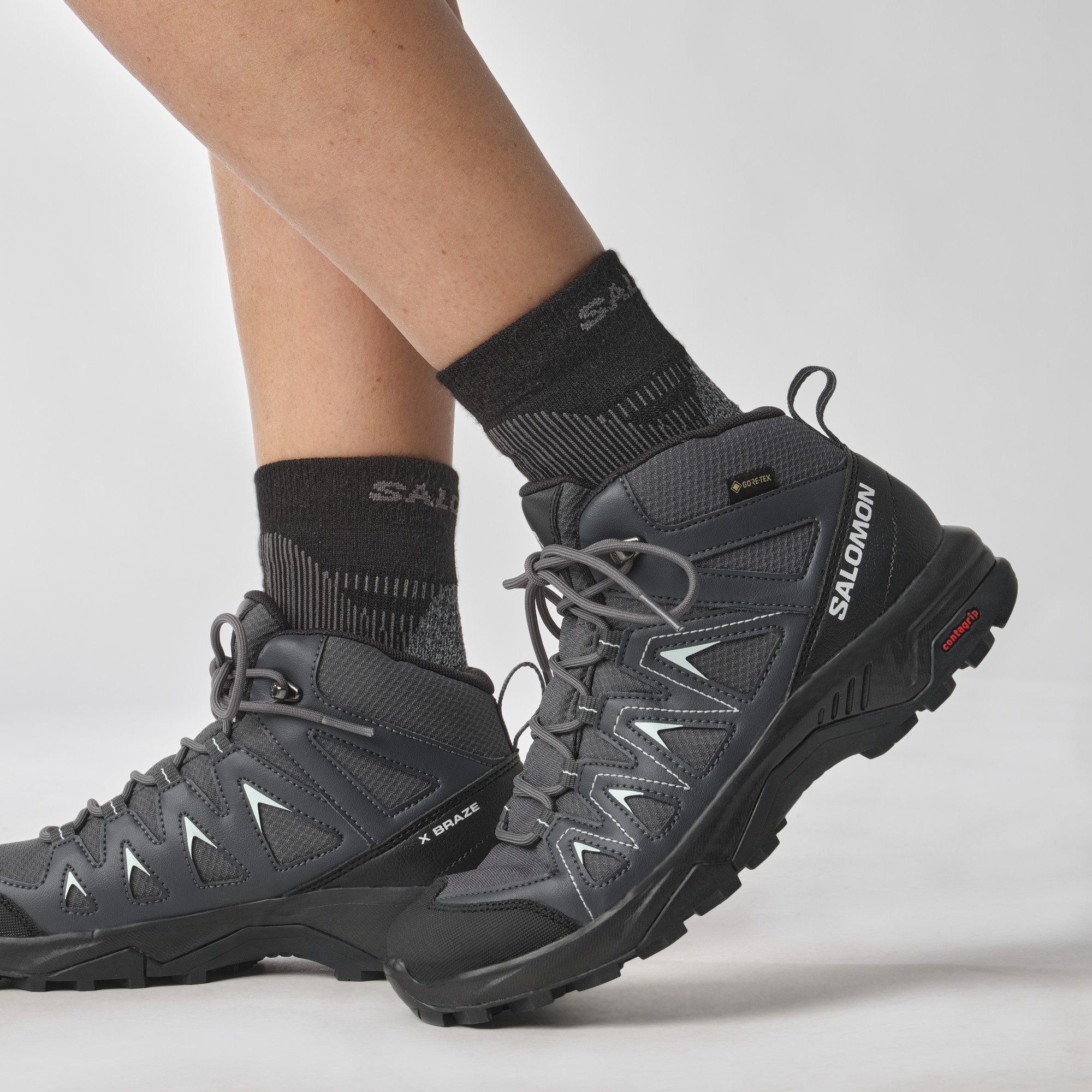 Salomon Wandelschoenen X BRAZE MID GORE-TEX® W