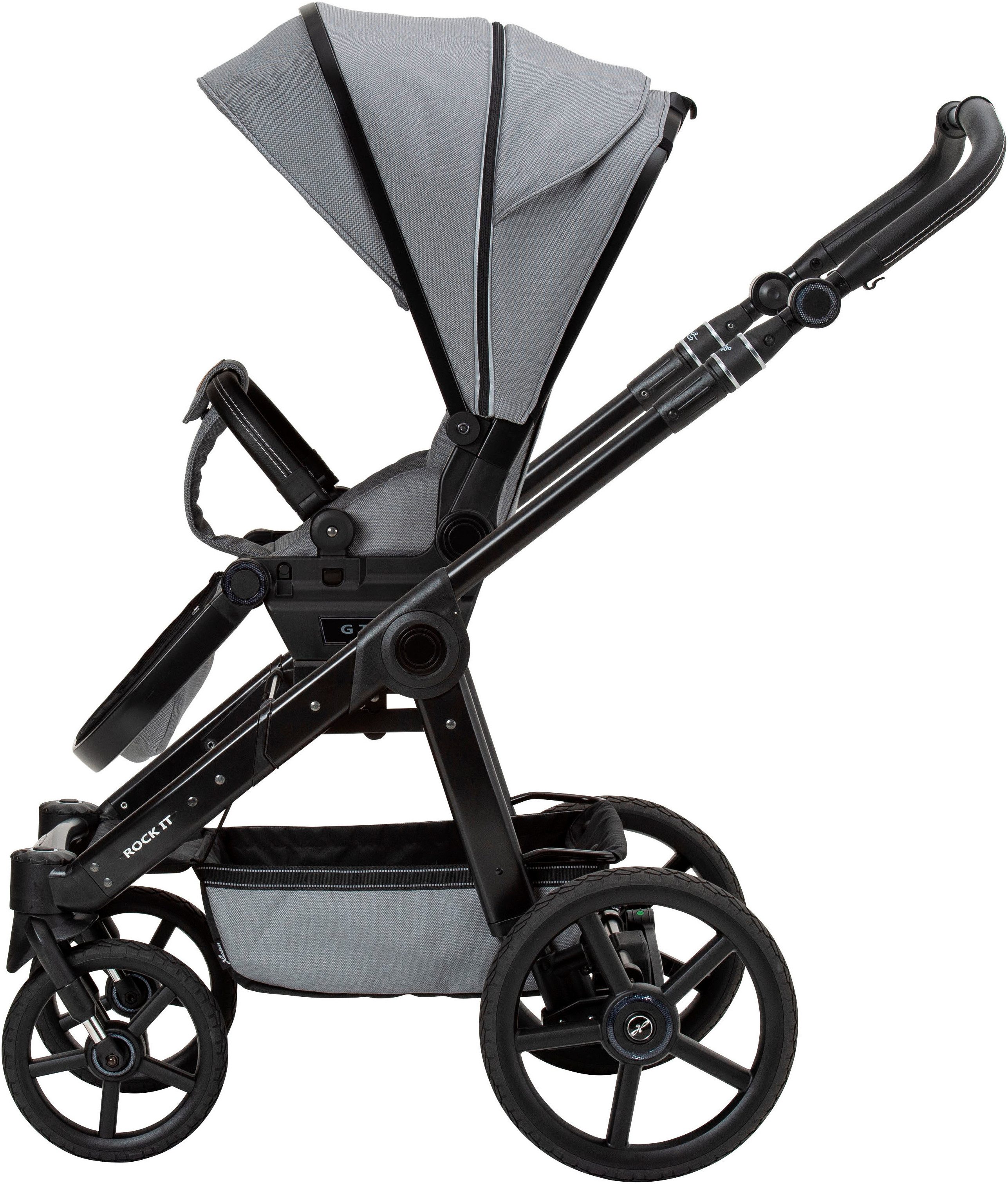 Hartan Combi-kinderwagen Rock it GTR Outdoor met handrem (set)