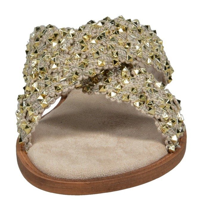 BAGATT Slippers versierd met fonkelende studs