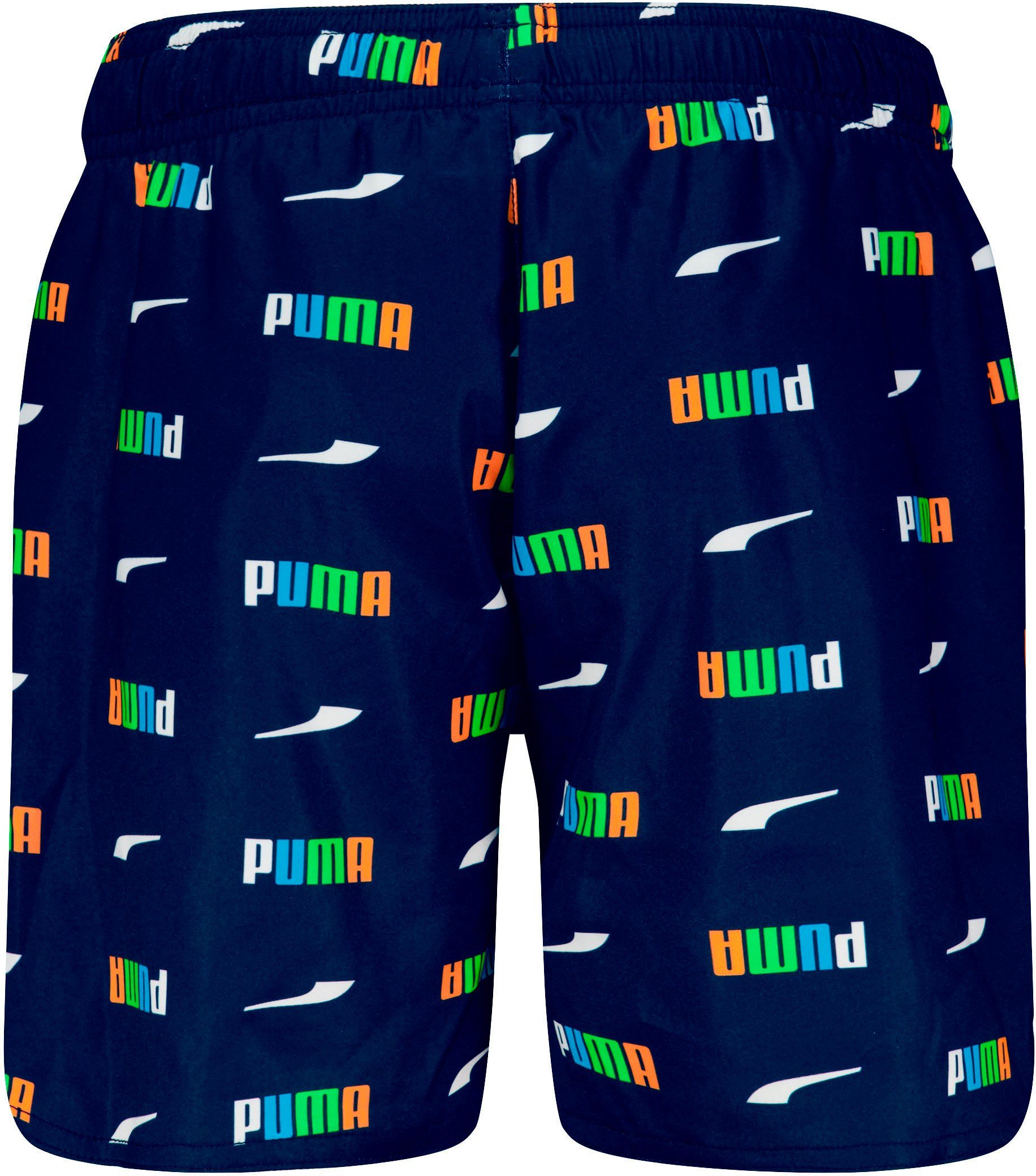 PUMA Zwemshort met ritszakken opzij