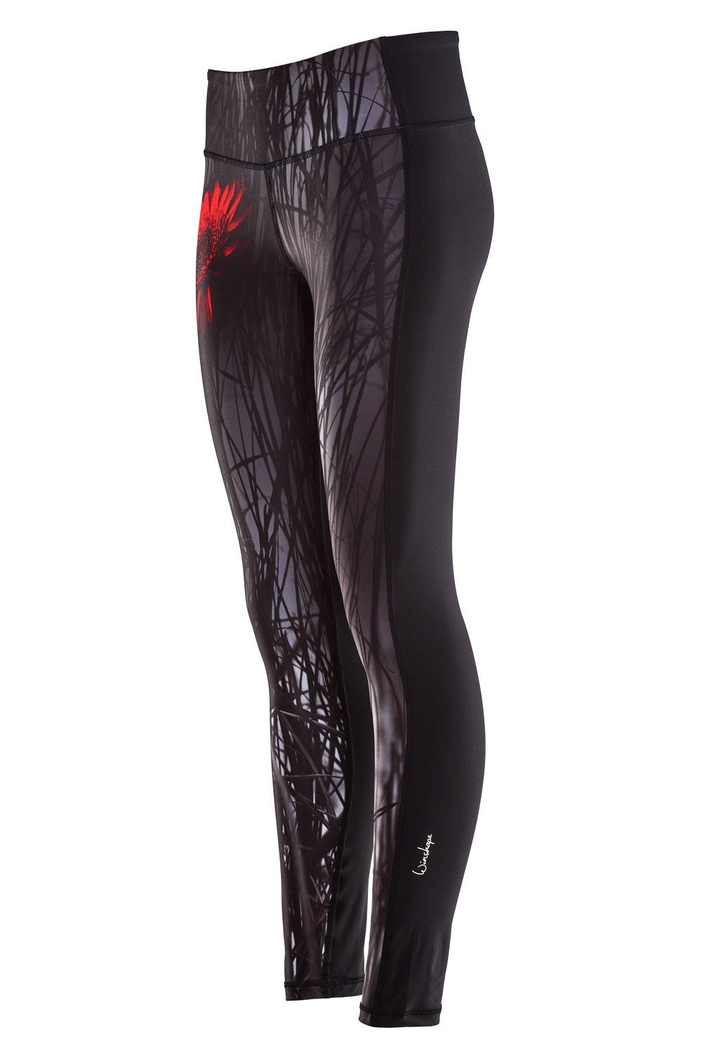 Winshape Legging AEL107-Red-Gerbera met licht compressie-effect