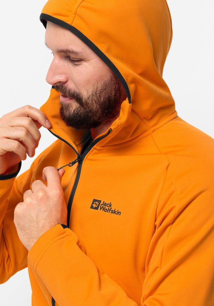 Jack Wolfskin Fleecejack ALPGRAT HOODED FZ M