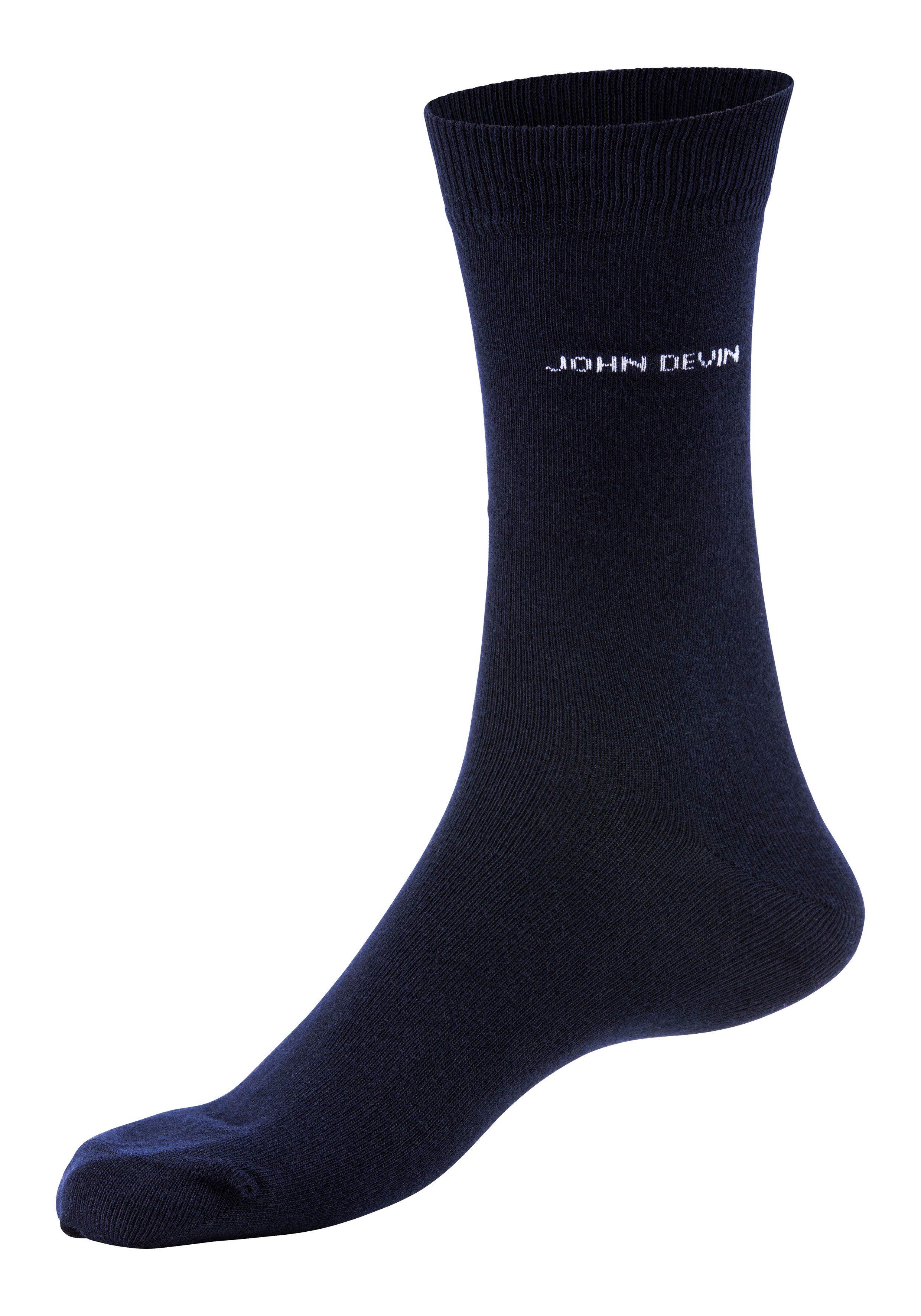 John Devin Basic sokken voor elke dag (set, 7 paar)