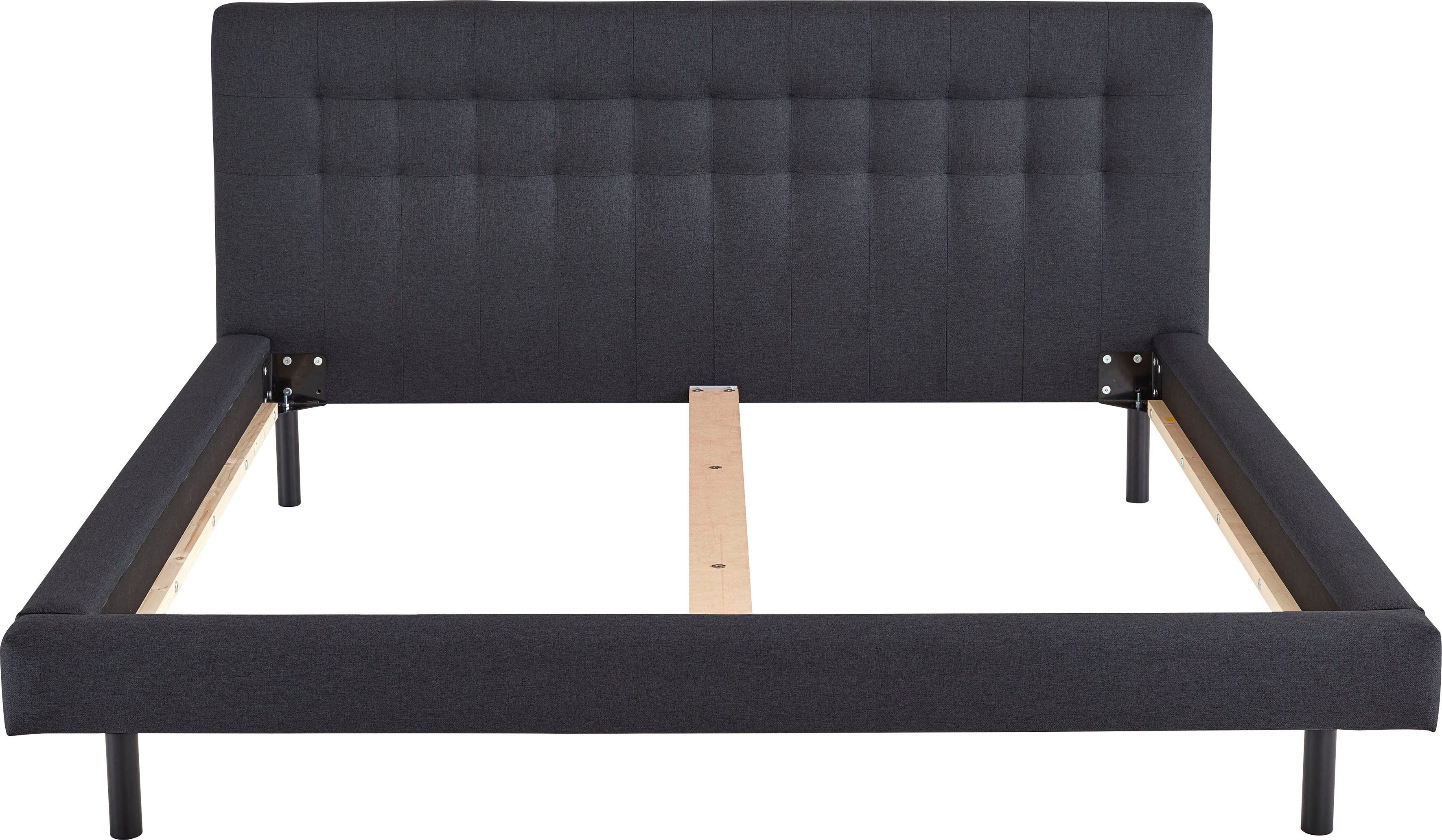 andas Gestoffeerd bed Tobjörn Met breed futonframe