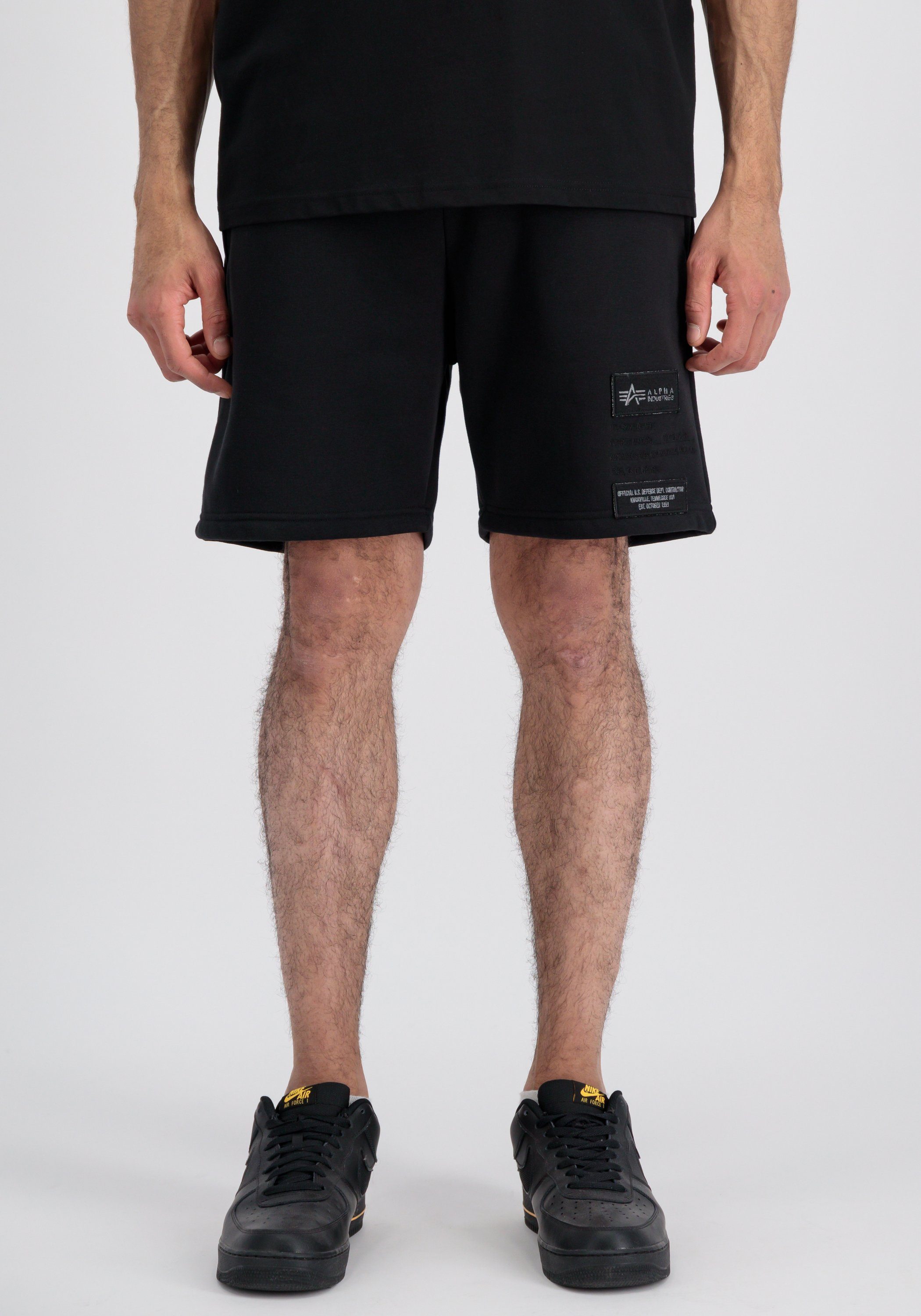 Alpha Industries Sweatshort Alpha Industries Men - Shorts Patch Short LF heren broeken maat 2XL zwart