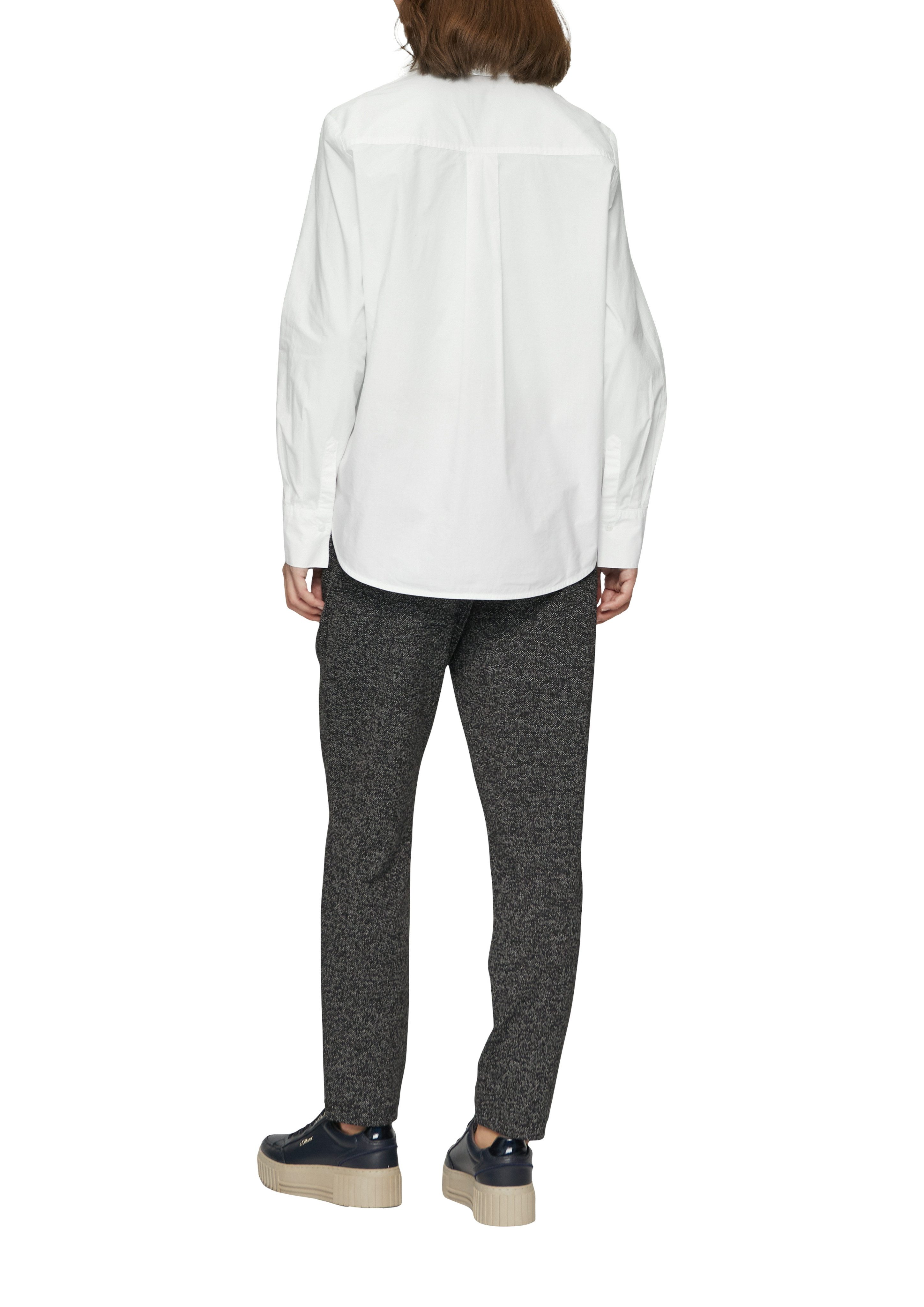 s.Oliver Blouse met lange mouwen met borstzak