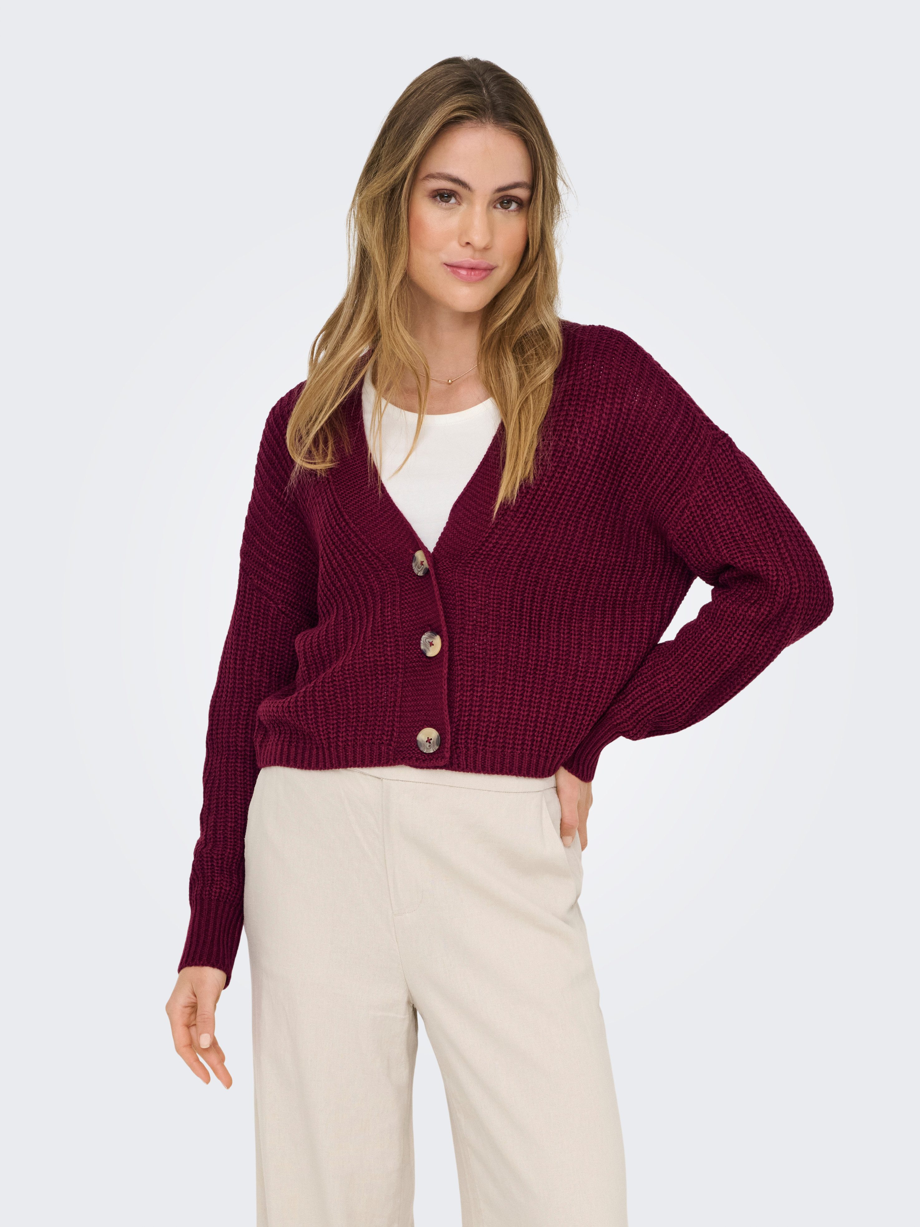 Only Vest ONLCAROL NICE L/S CARDIGAN KNT NOOS