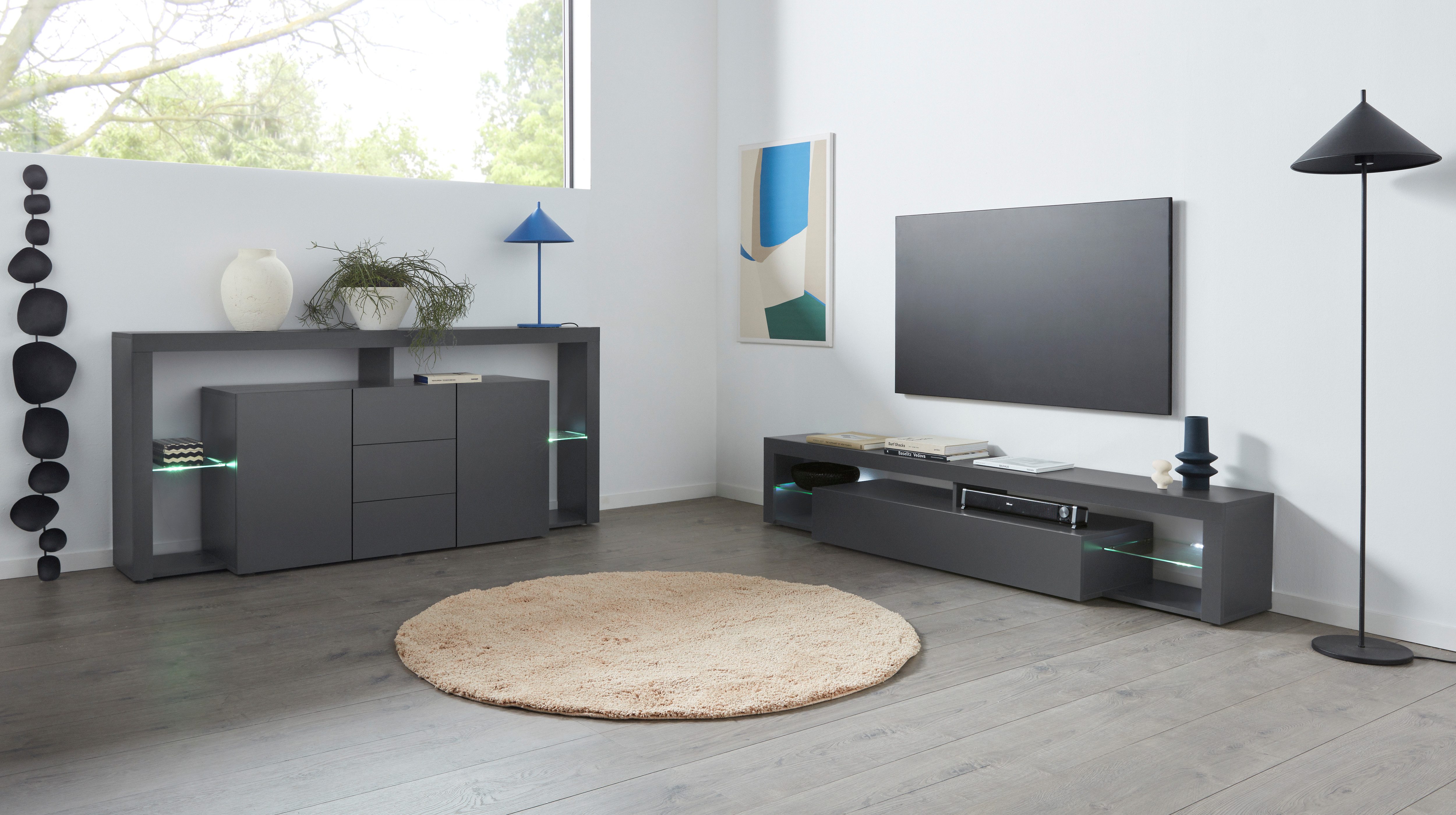 INOSIGN Tv-meubel Essential Breedte 200 cm