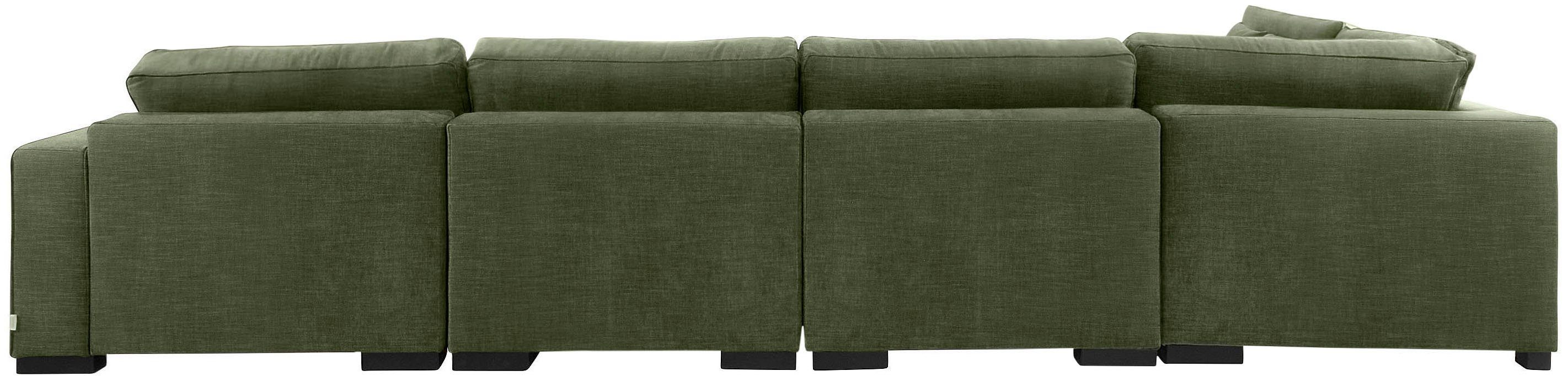 Guido Maria Kretschmer Home&Living Zithoek Skara U-vorm Loungebank met binnenveringsinterieur, in vele overtrekkwaliteiten