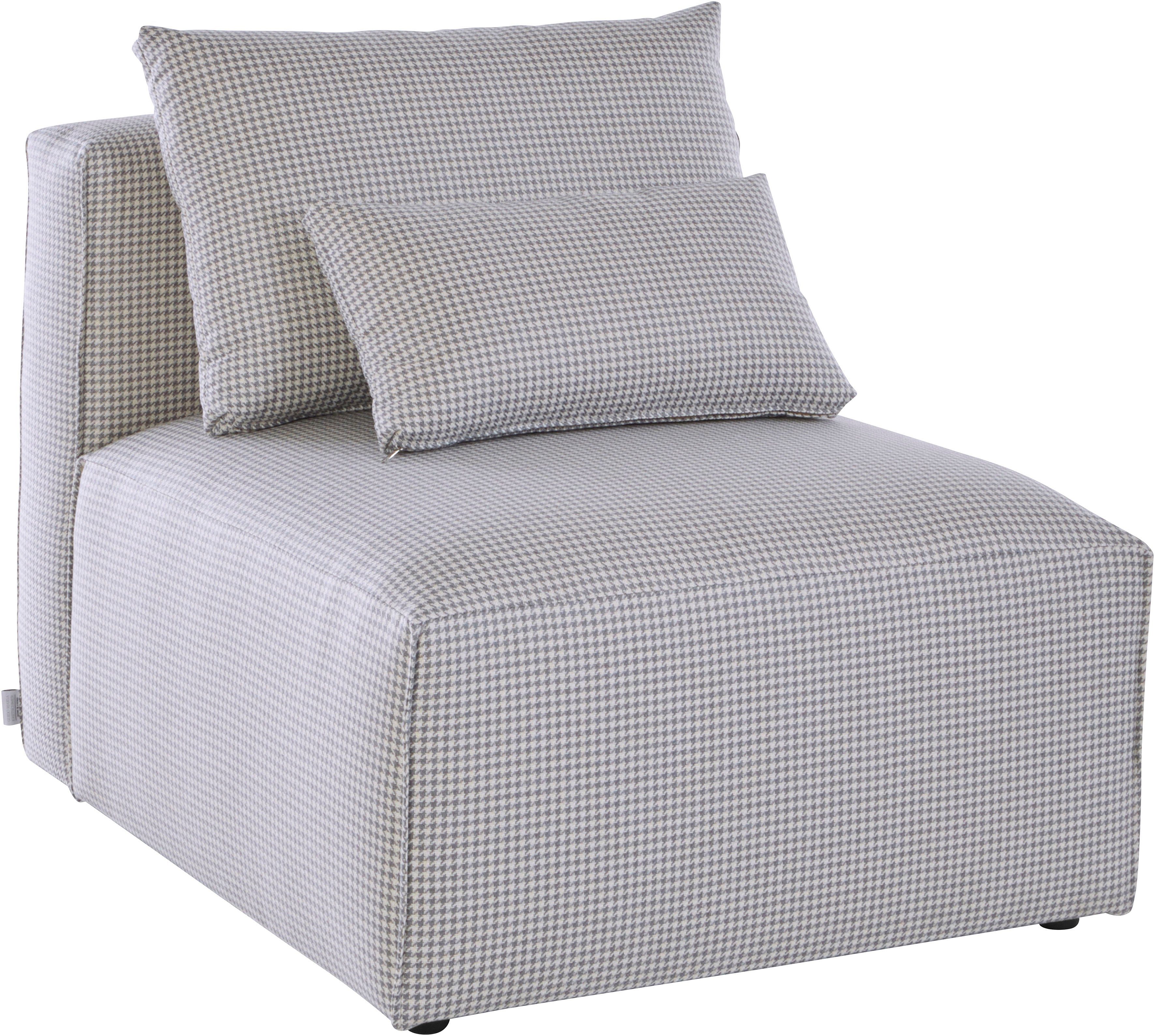 Guido Maria Kretschmer Home&Living Fauteuil Comfine Modulaire fauteuil om zelf samen te stellen, in 3 overtrekvarianten