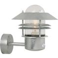 nordlux wandlamp voor buiten blockhus wandlamp met bewegingsmelder zilver
