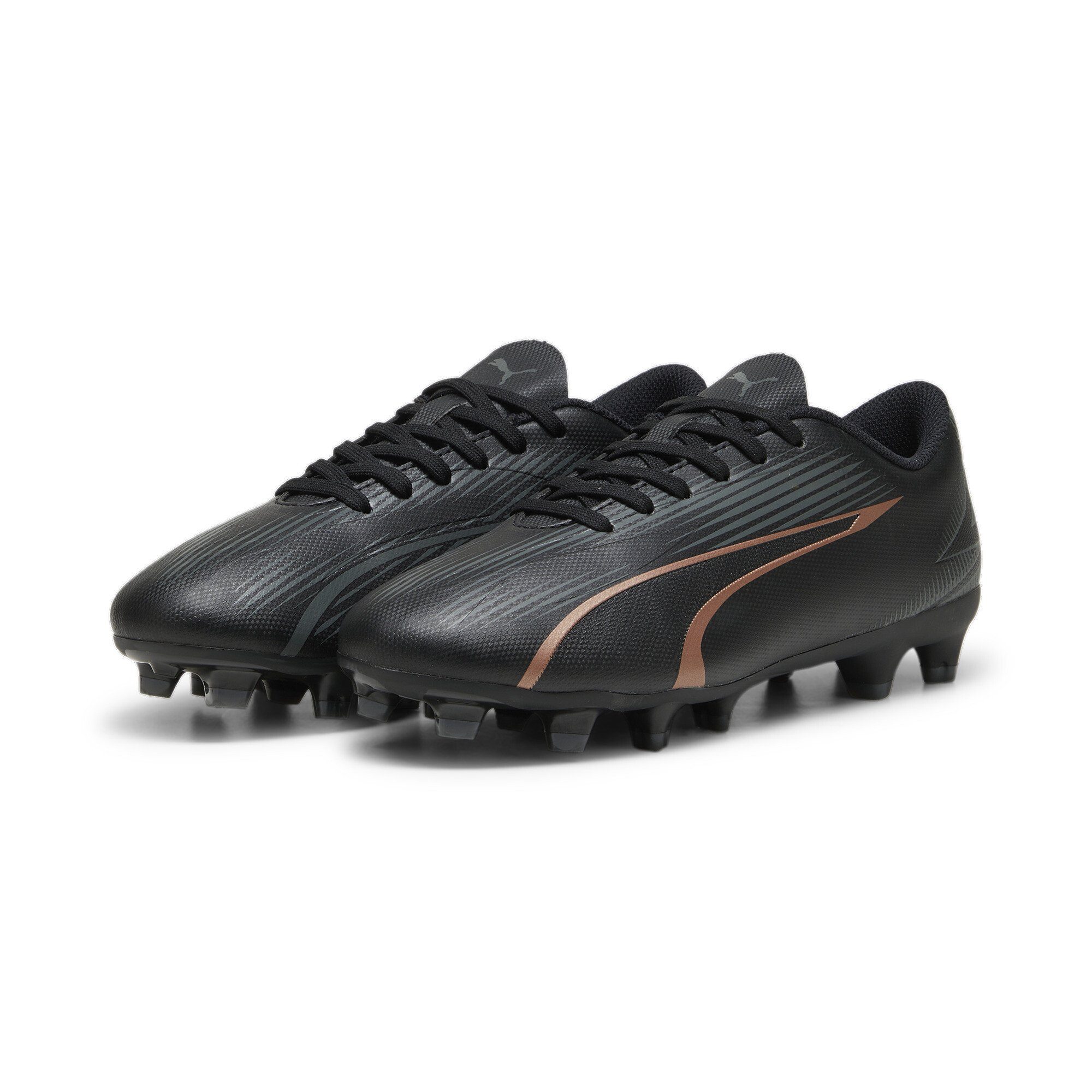 PUMA Voetbalschoenen ULTRA PLAY FG/AG Jr jongens zaalvoetbalschoenen maat 38 EU zwart