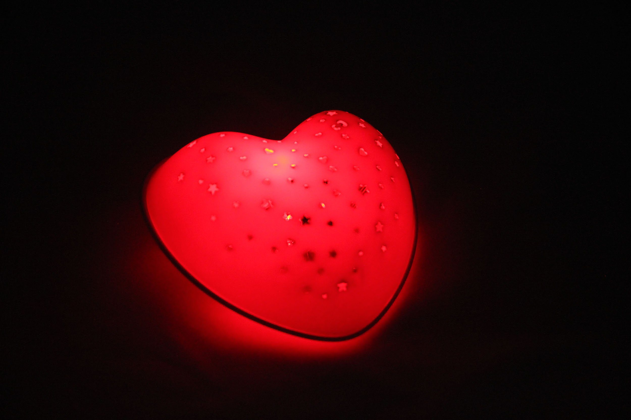 niermann Lednachtlampje Solar Heart Nachtlicht solar Heart (1 stuk)