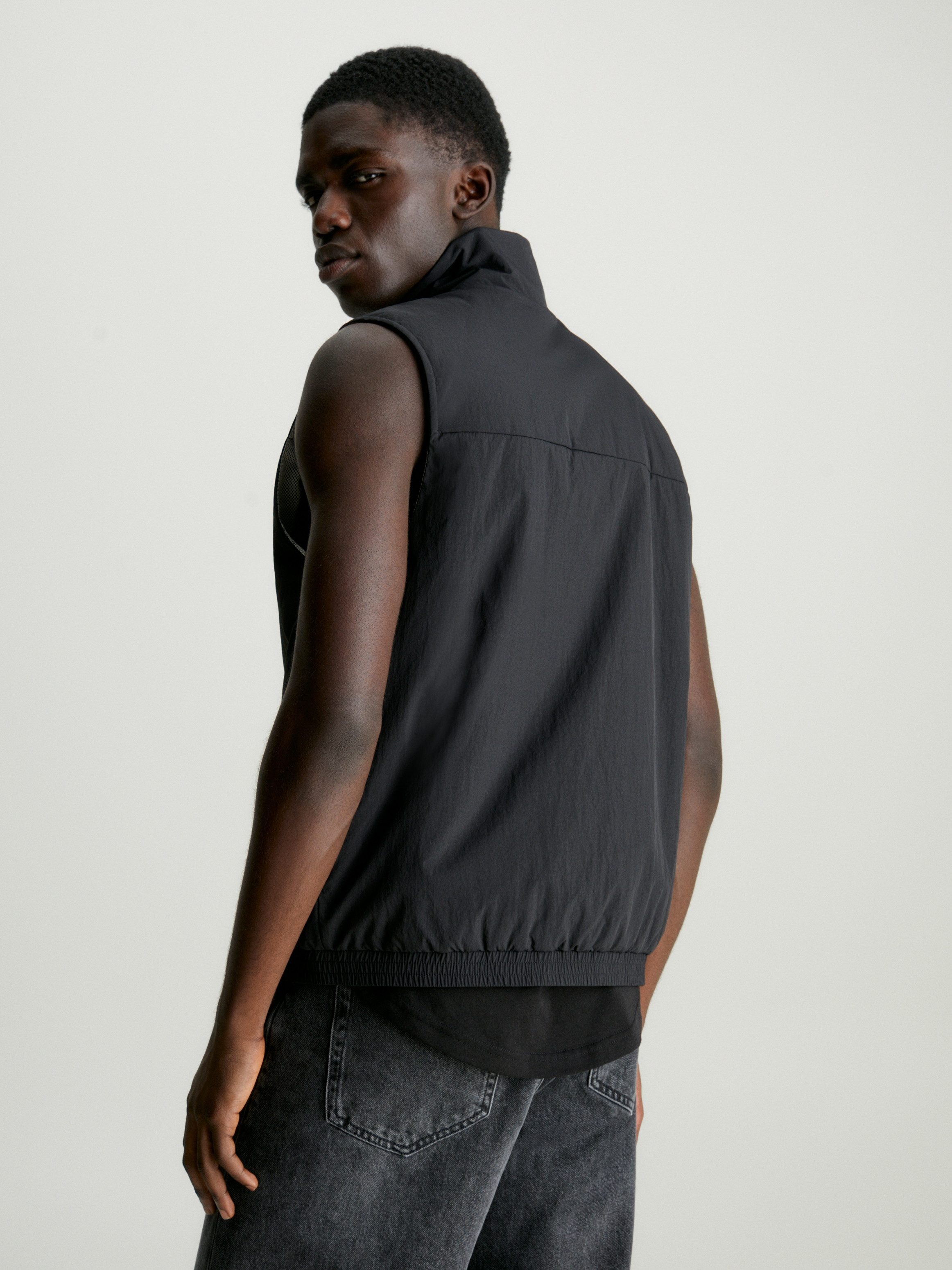 Calvin Klein Functionele bodywarmer LIGHTWEIGHT VEST met -logobadge