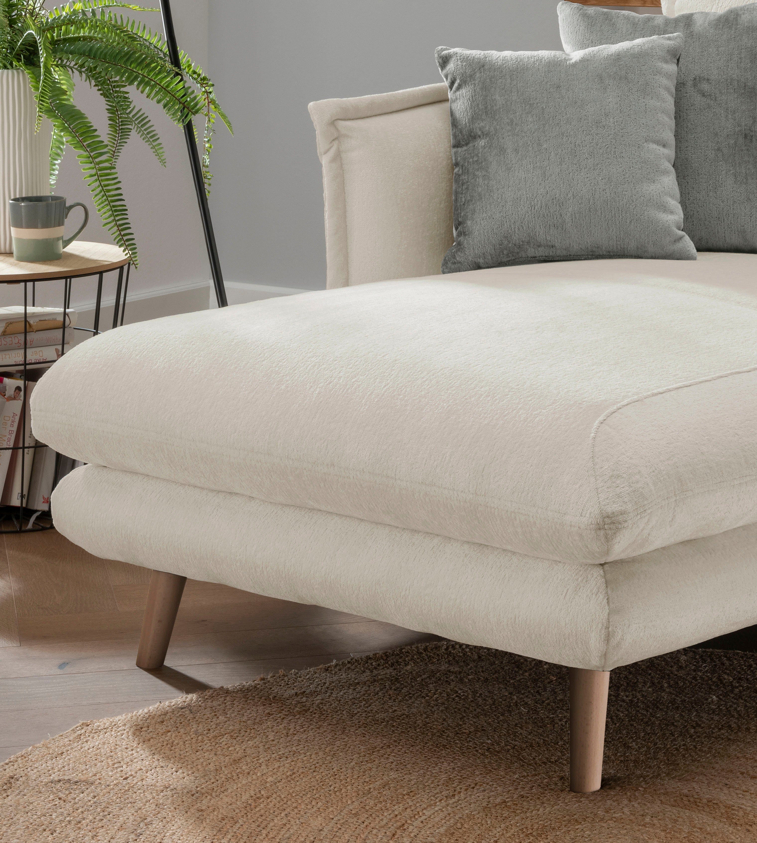 INOSIGN Loveseat LAZIO moderne fauteuil met een comfortabele bekleding, 2 stuks decoratieve sierkussens