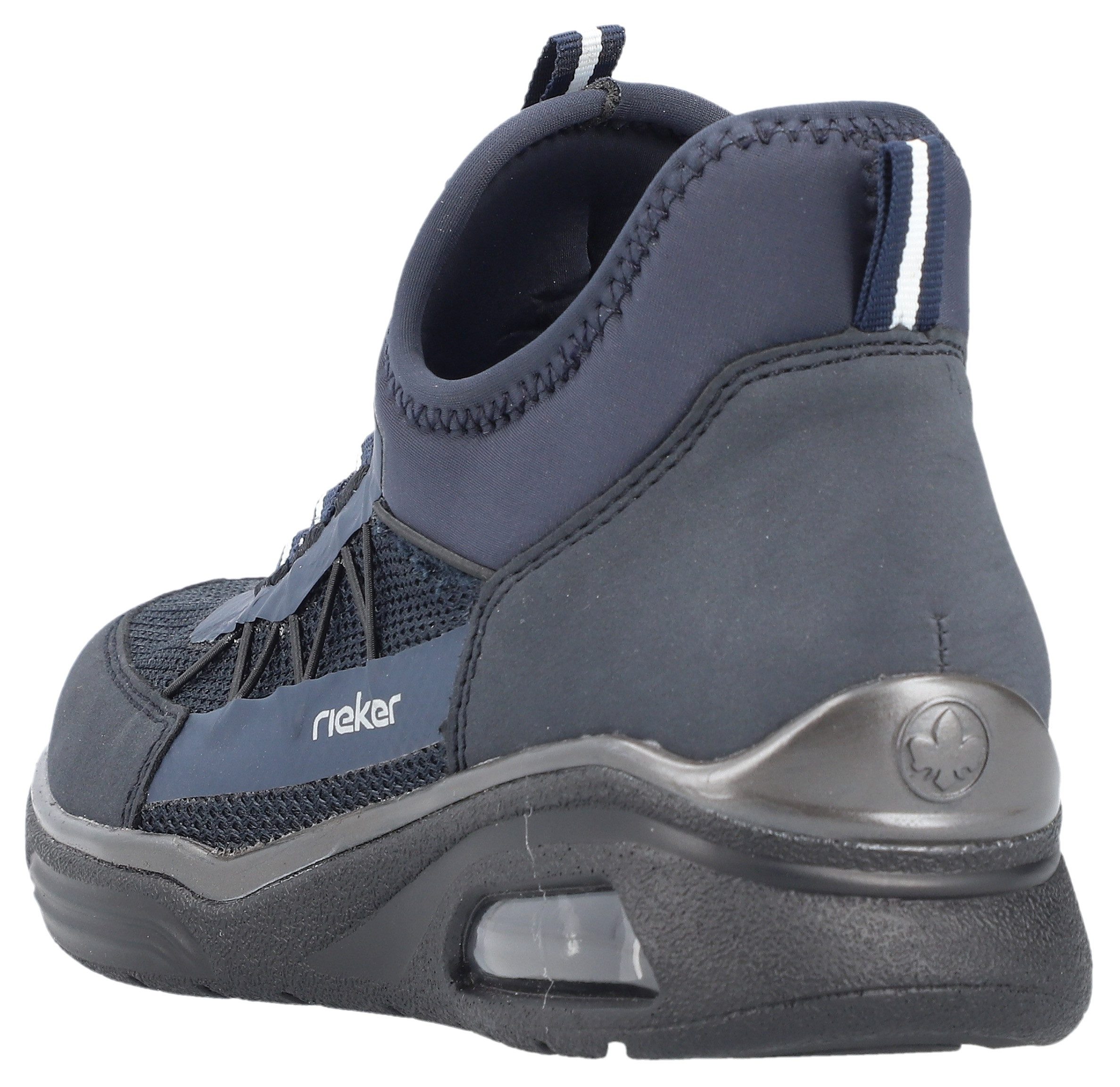 Rieker Slip-on sneakers , instappers, high top sneaker, outdoorschoen met snelle sluiting