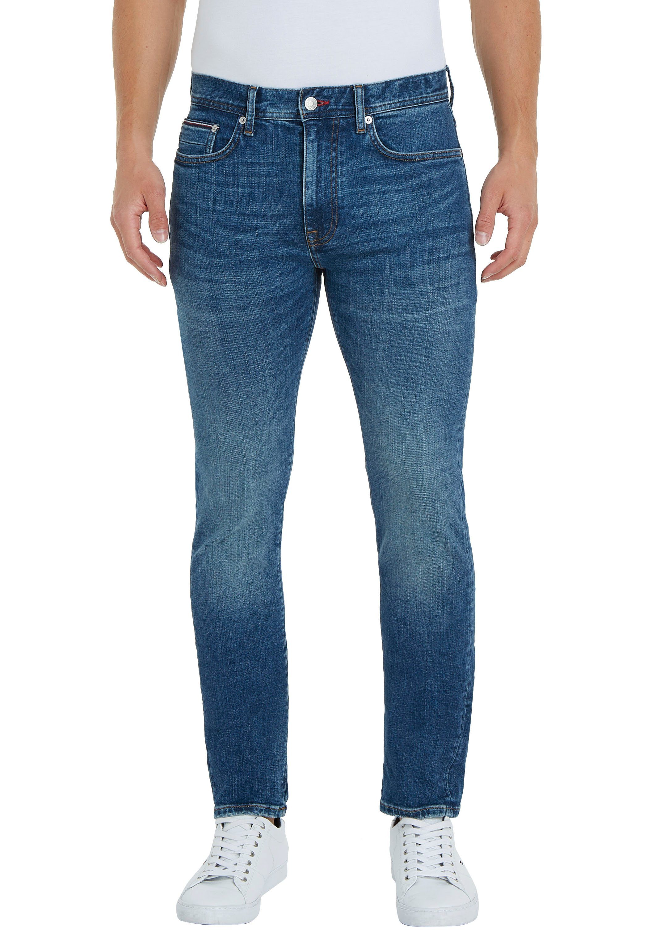 Tommy Hilfiger Slim fit jeans SLIM BLEECKER PSTR CROW BLACK
