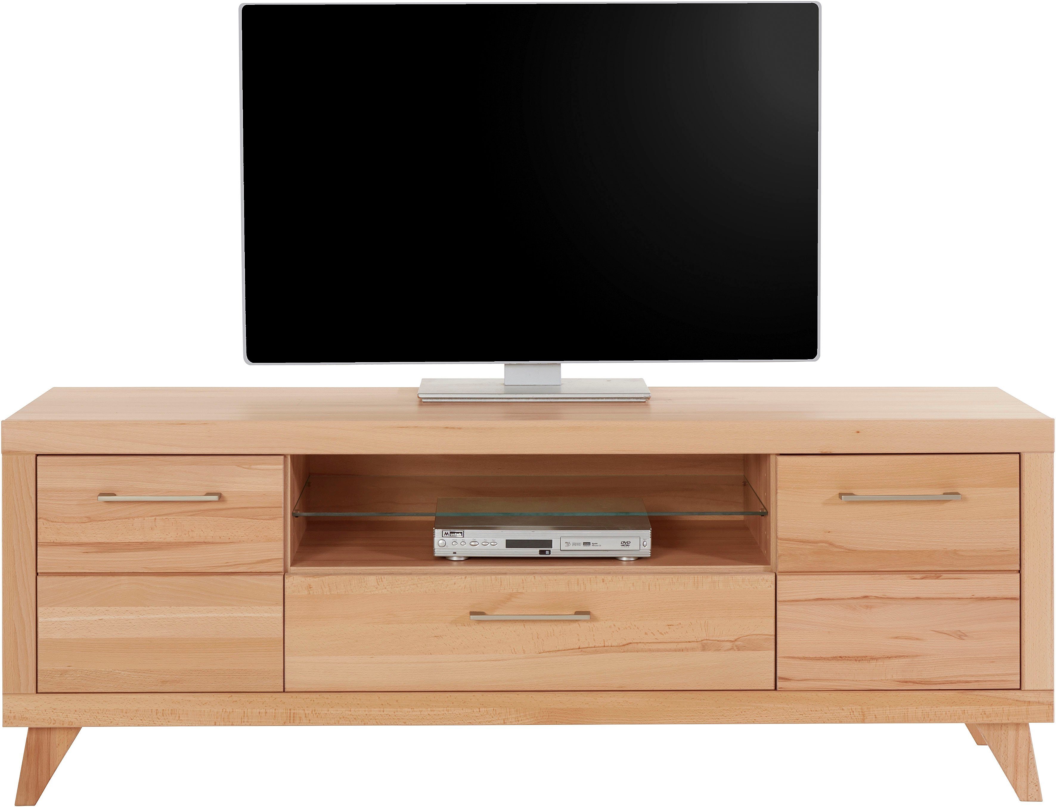 VOGL Möbelfabrik Tv-meubel 1237 Massief houten front, breedte ca. 171 cm, met soft-close functie