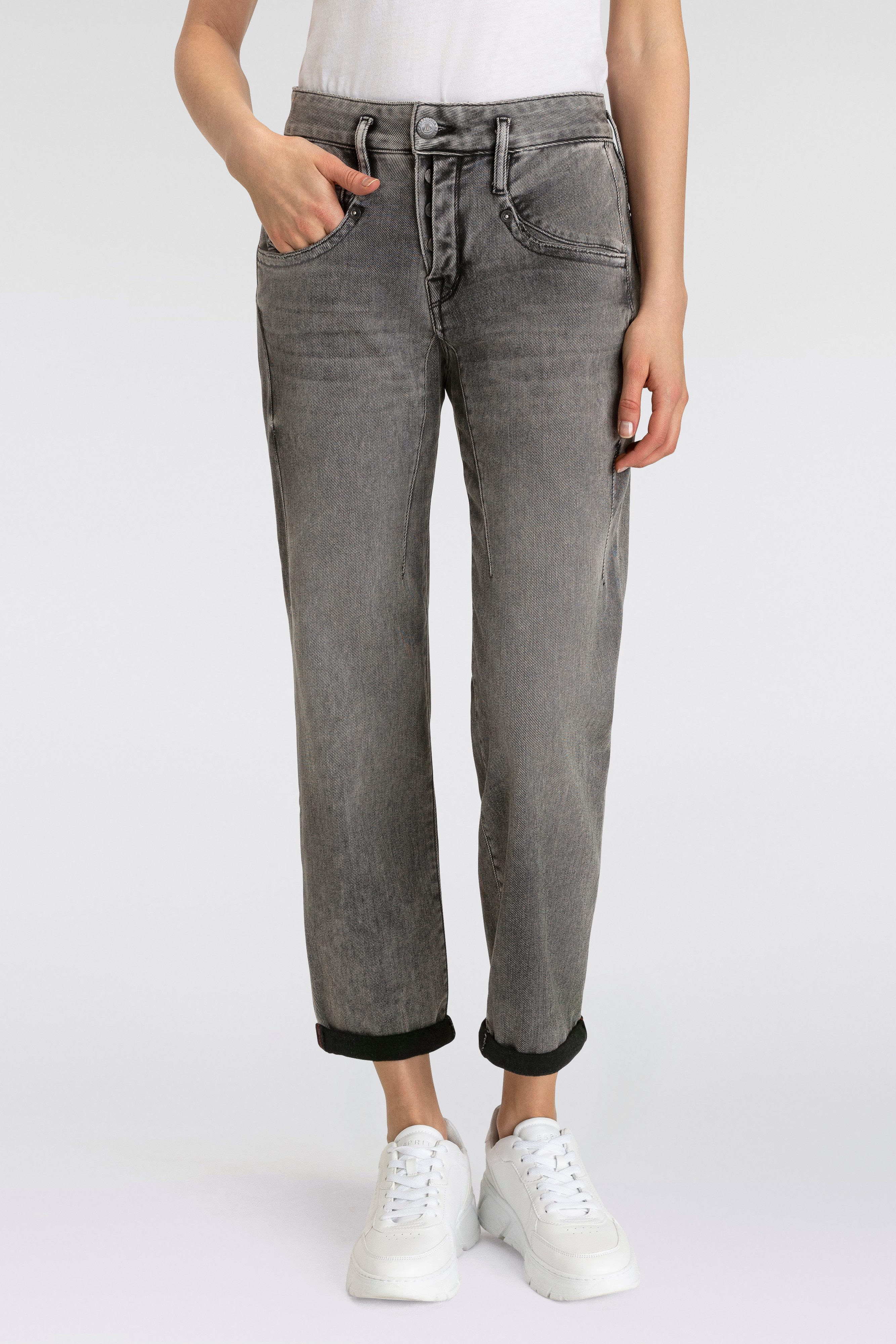 Herrlicher 5-pocket jeans Shyra Tap Organic Denim Brushed
