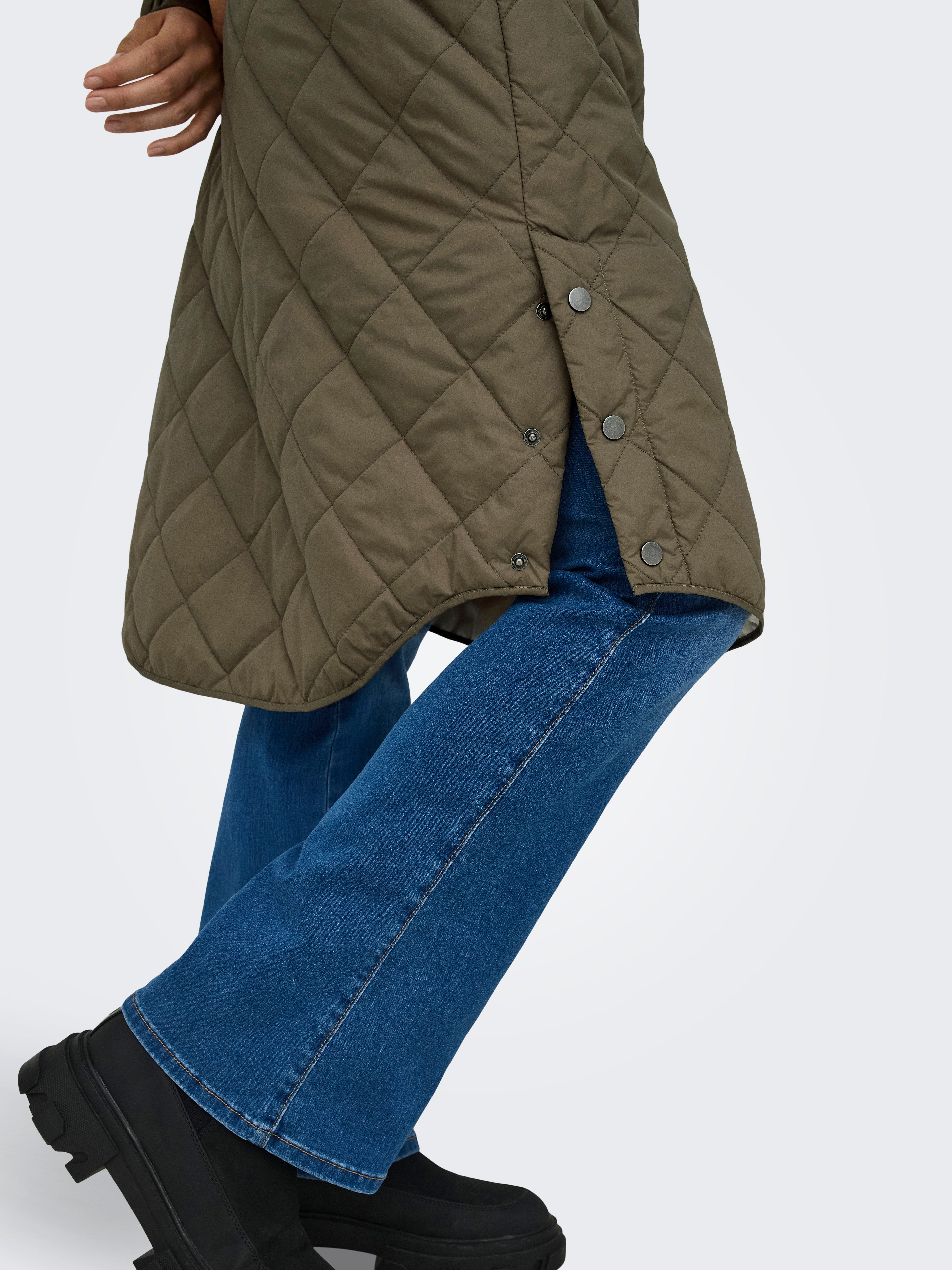Only Gewatteerde jas ONLNEWSANDY QUILT COAT CC OTW
