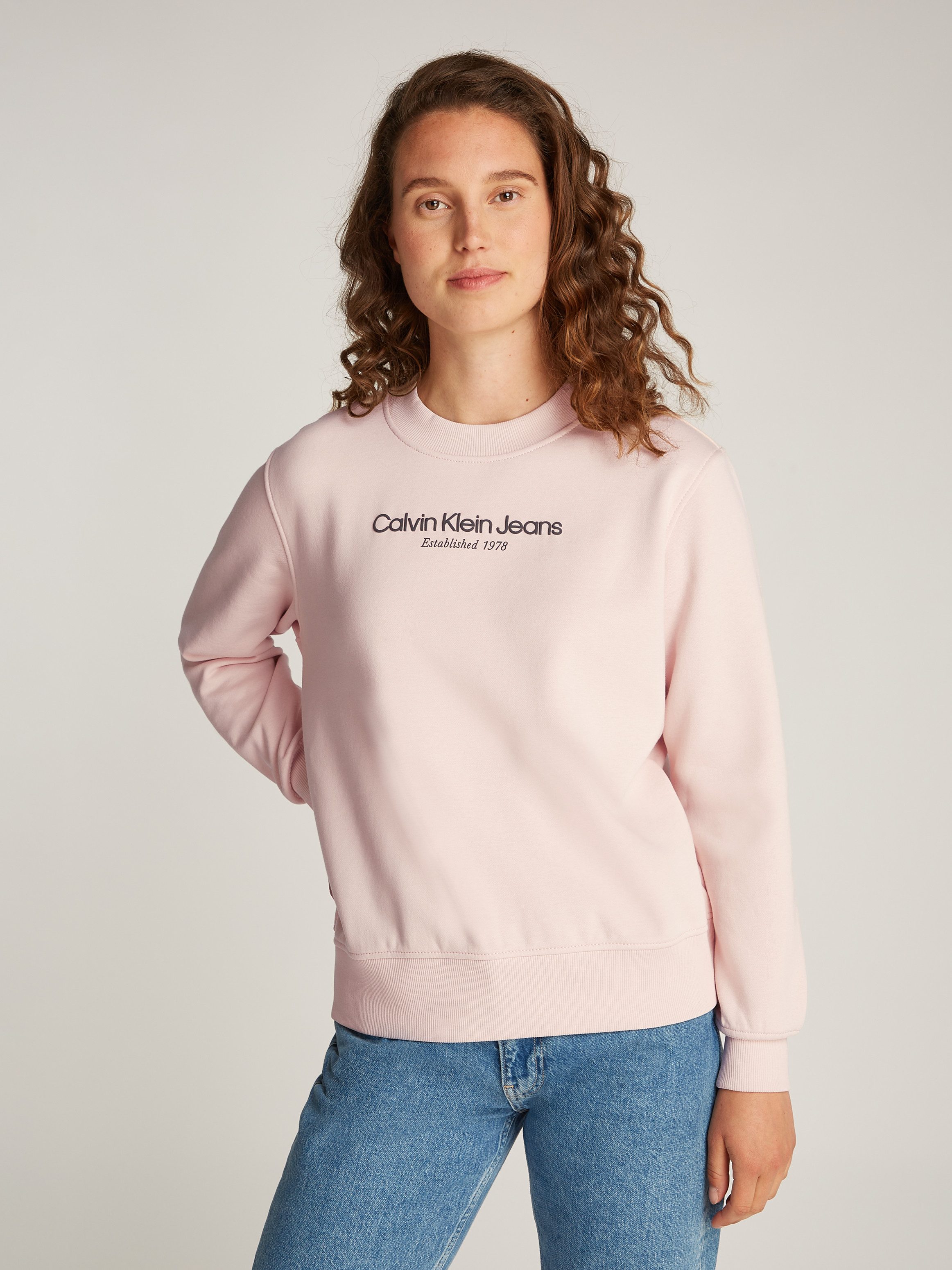 Calvin Klein Sweatshirt INSTITUTIONAL GRAPHIC REG CN