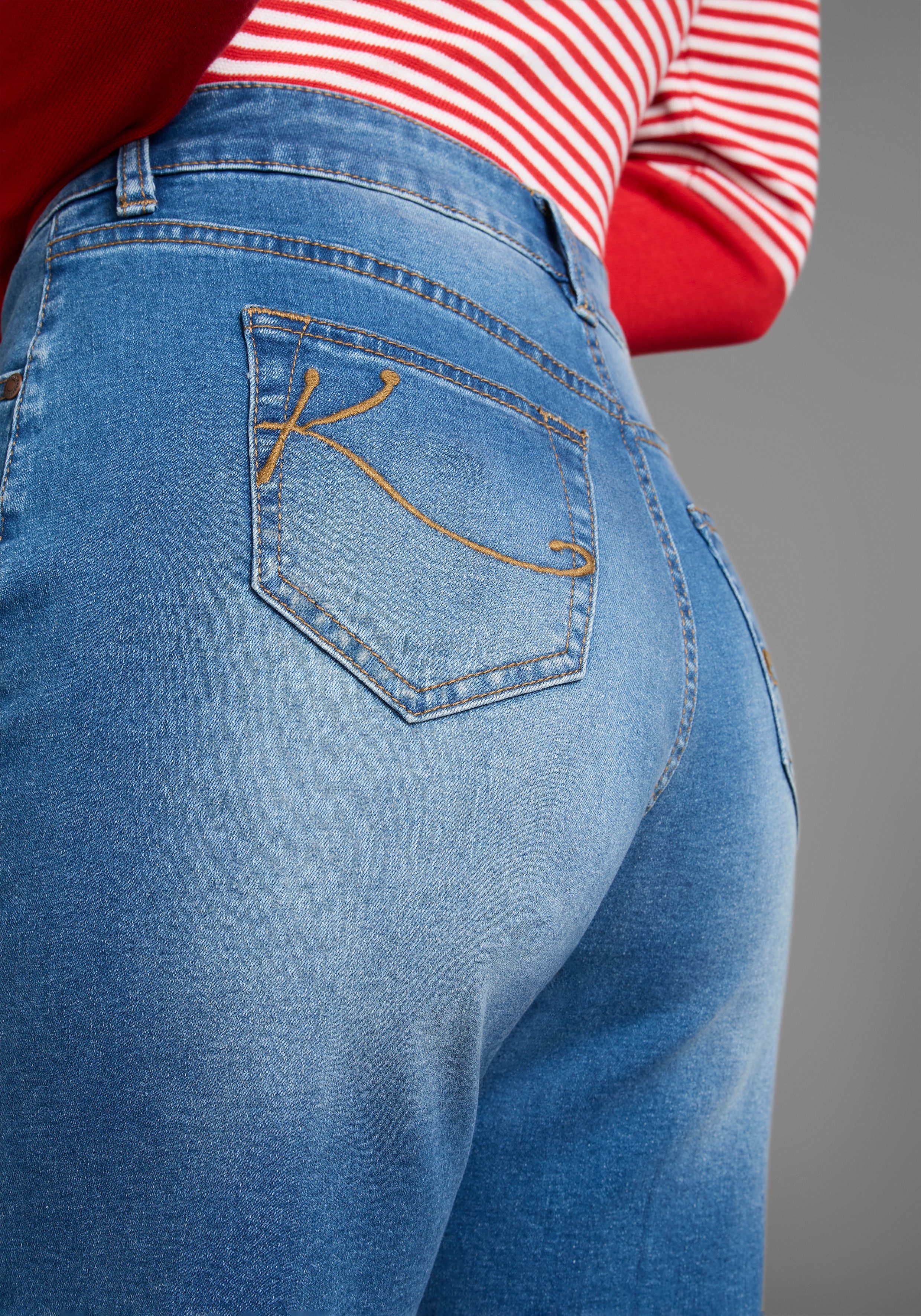 KangaROOS Jeansbermuda High Waist