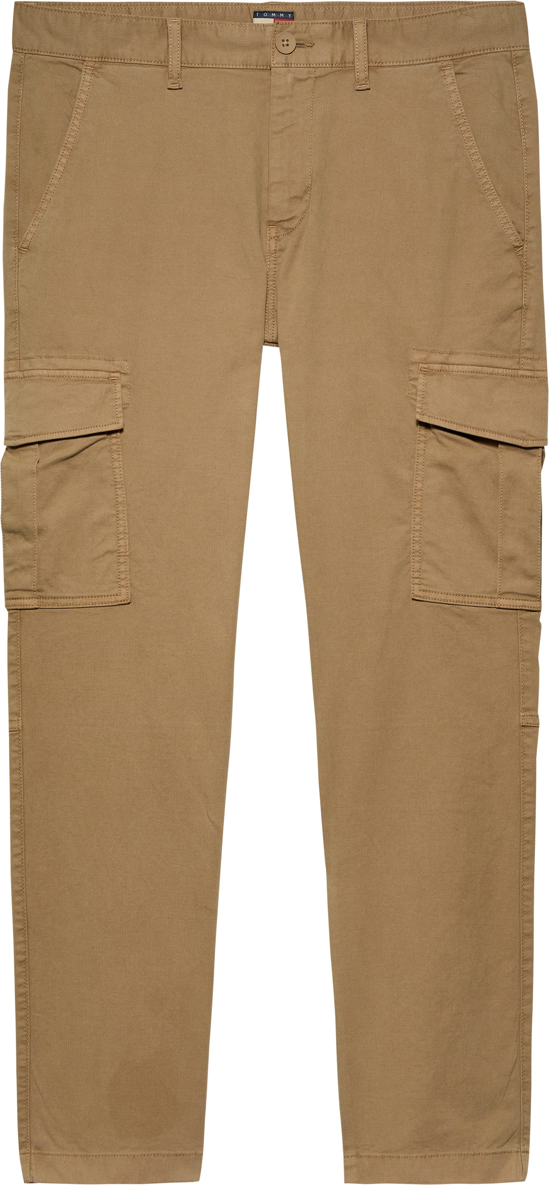 TOMMY JEANS Cargobroek TJM AUSTIN CARGO met geborduurd logo